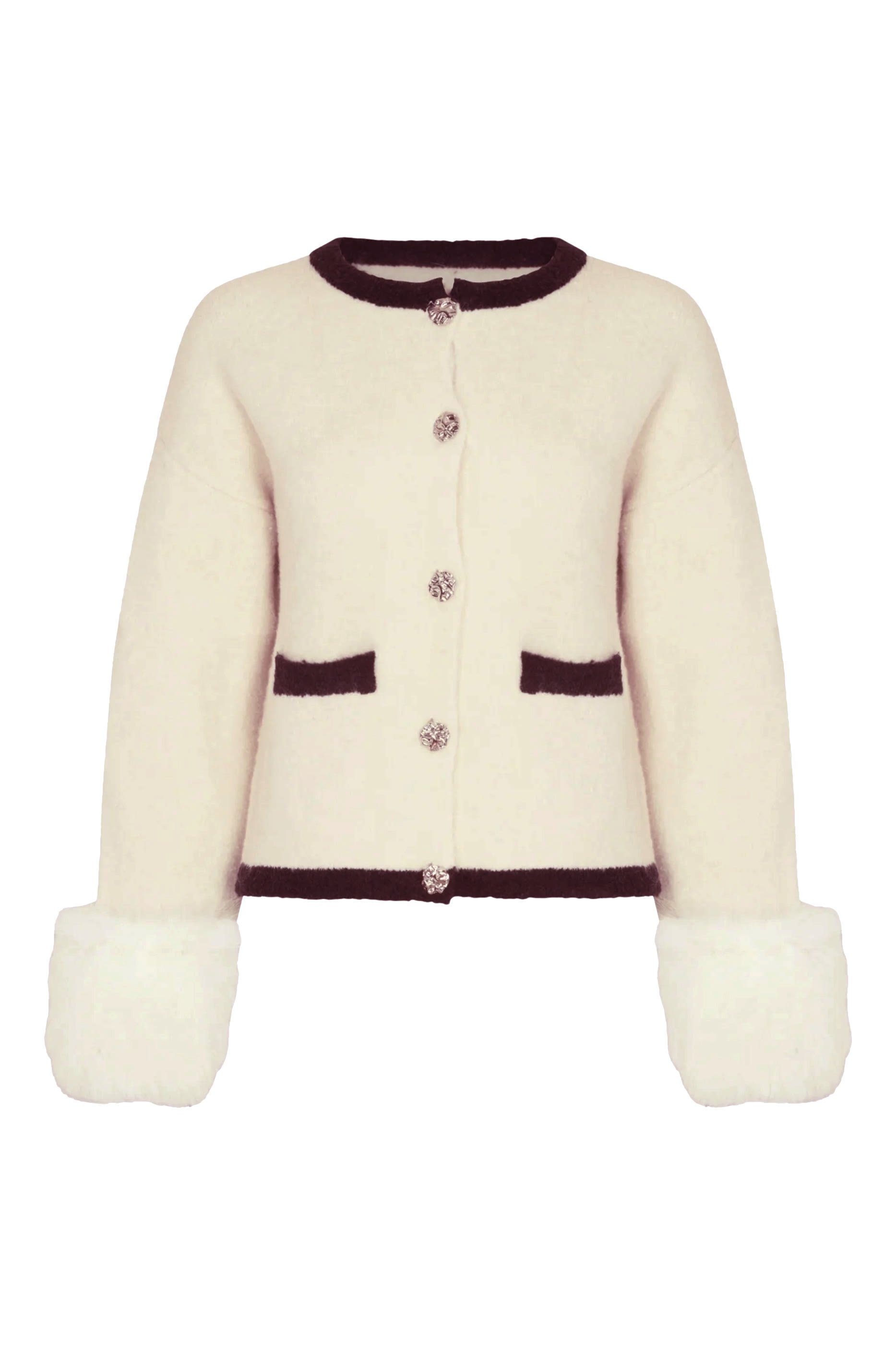 The Textured Cuff Cardigan