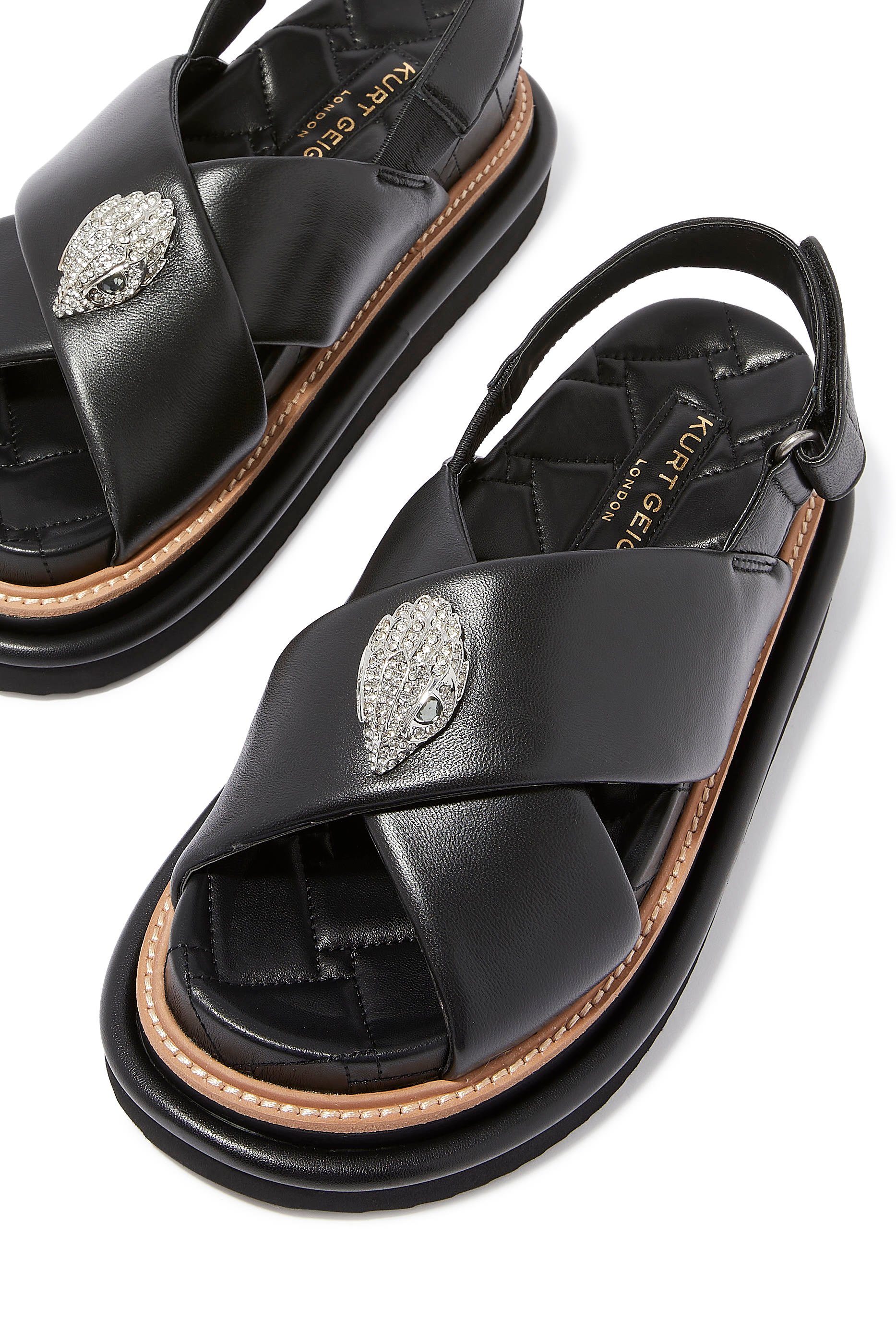 Orson Cross Strap Sandals
