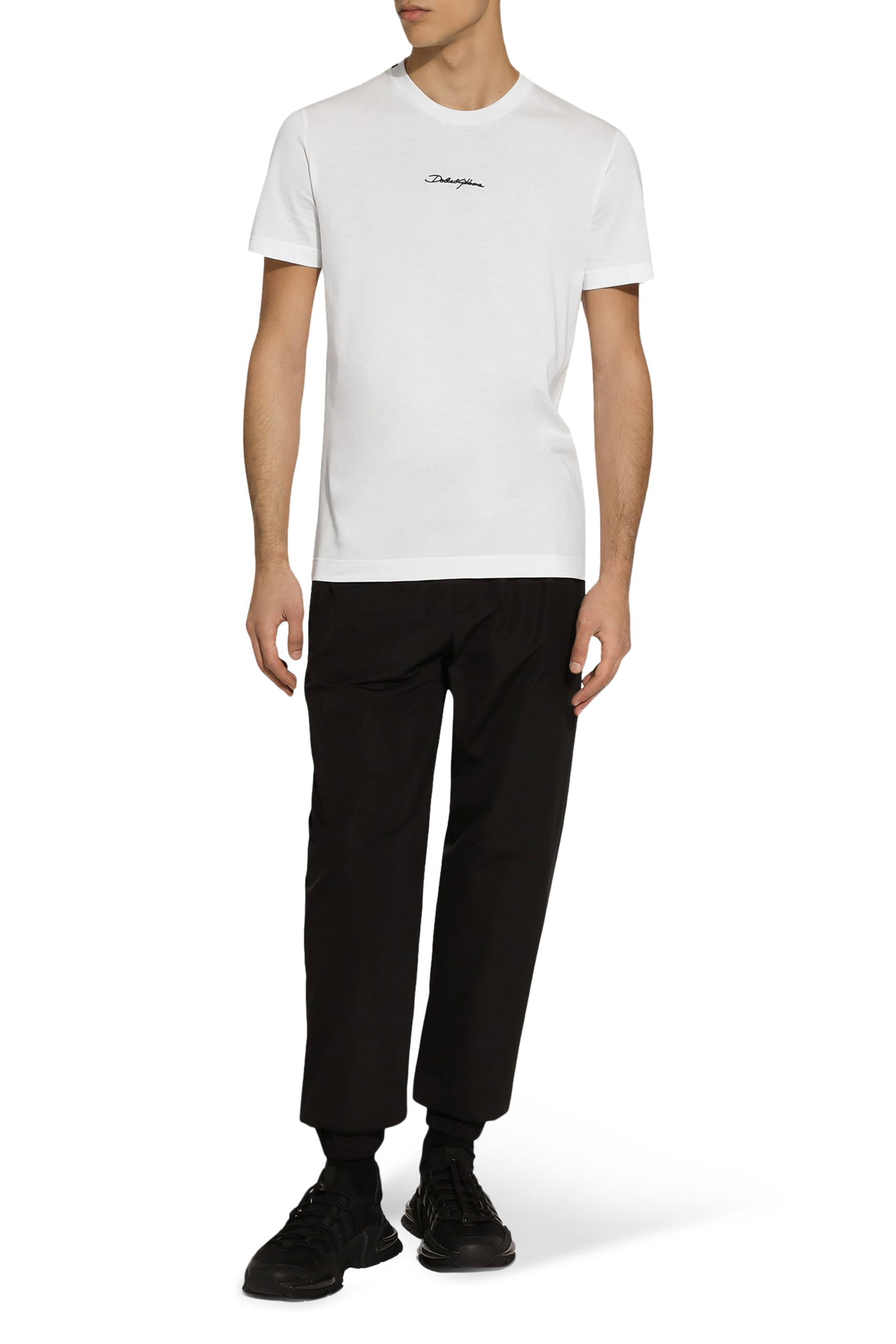 Logo Cotton Jogging Pants