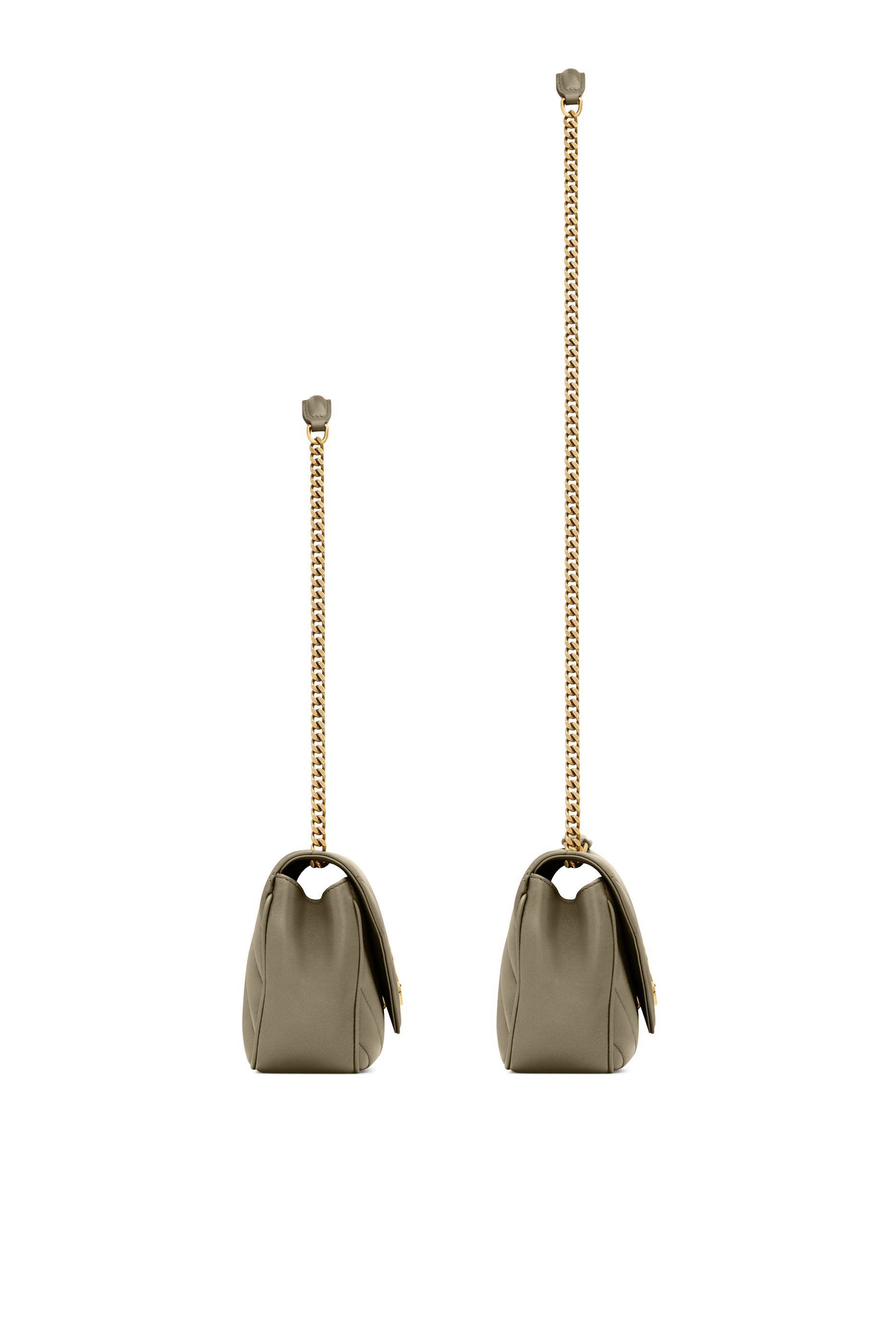  Loulou Small Chain Bag In Matelass&eacute; Lambskin