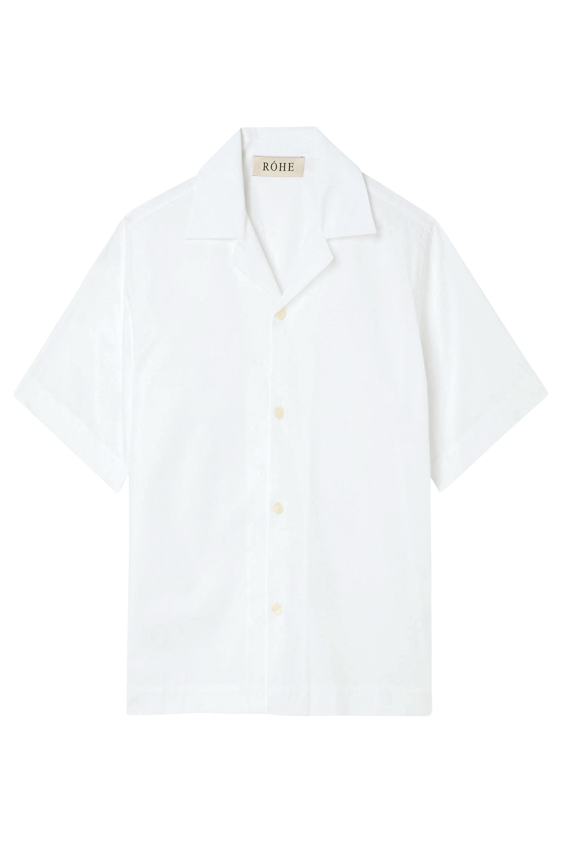 Oversized Camp Collar Short Sleeve Shirt 