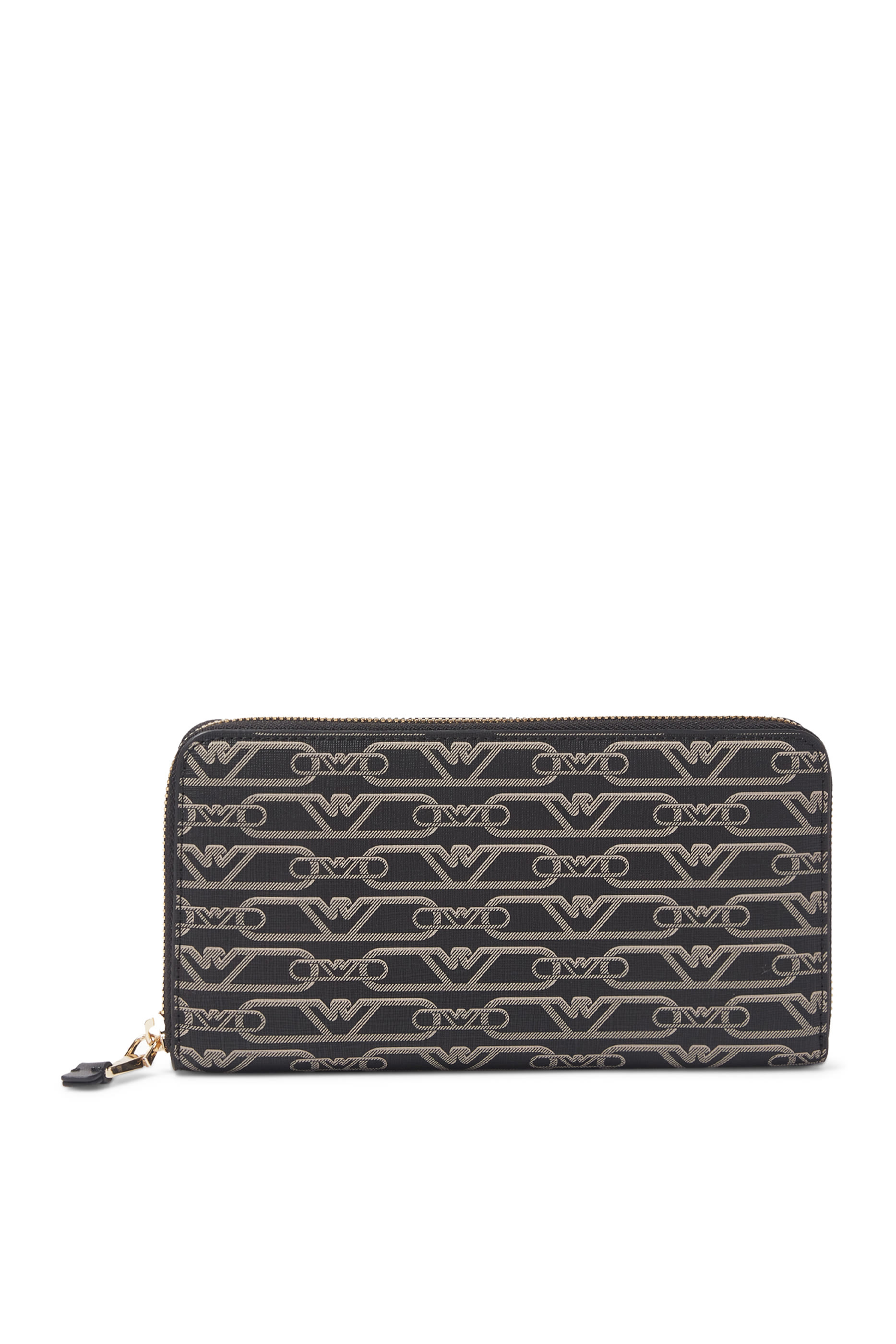 Monogram Zip-Around Wallet