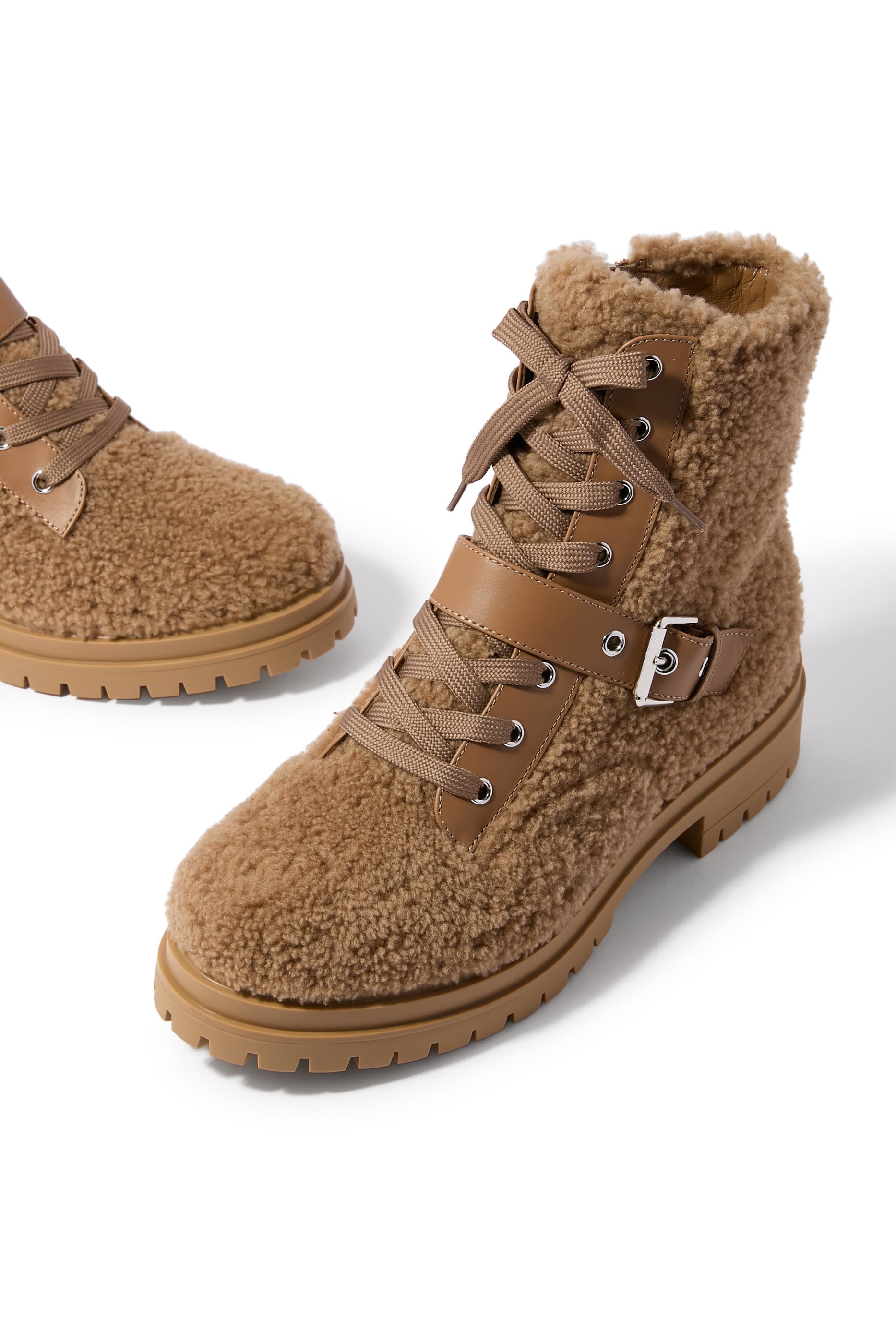 Chamonix Lace-Up Ankle Booties