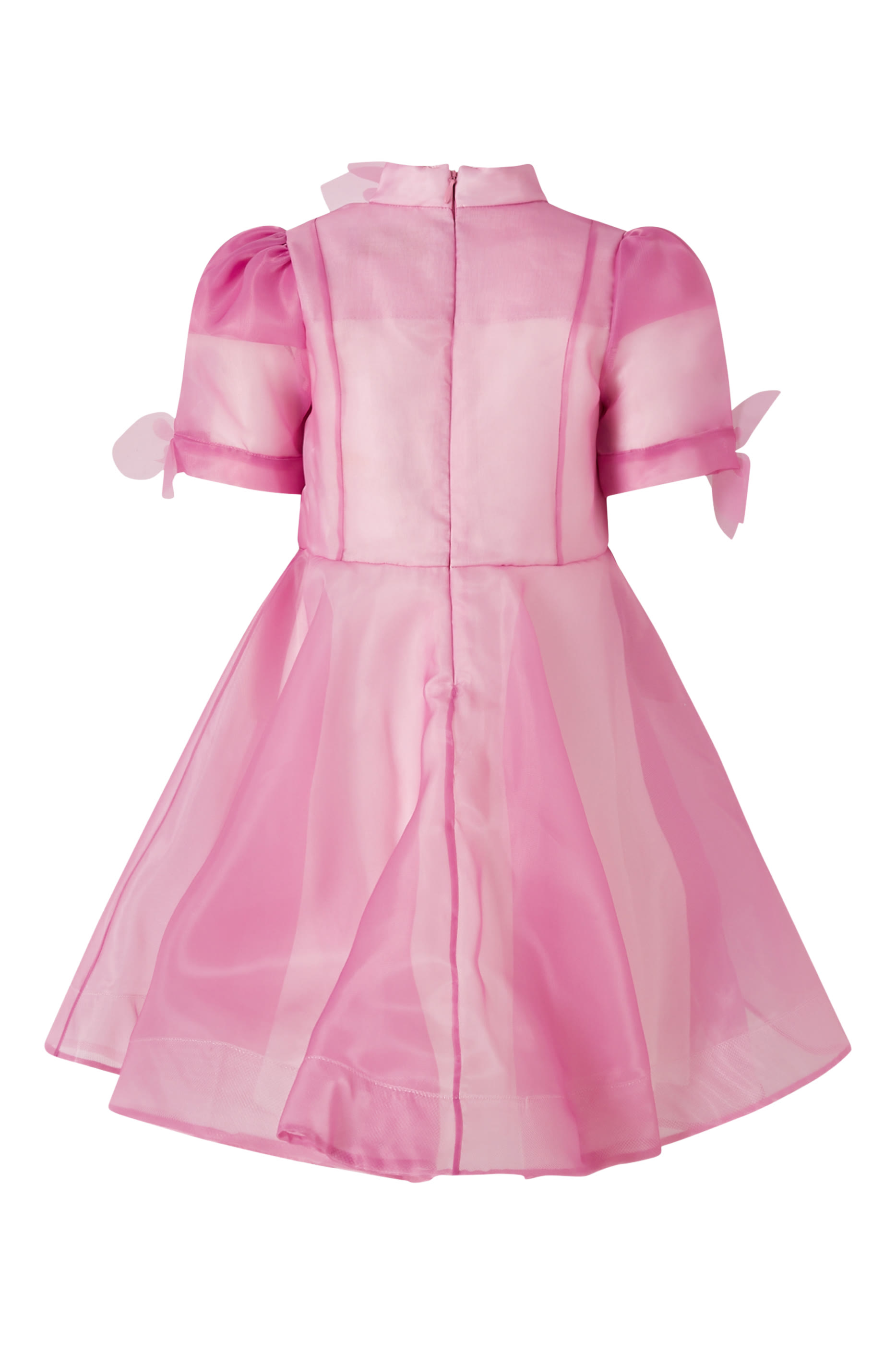Kids Floral Appliqu&egrave; Dress