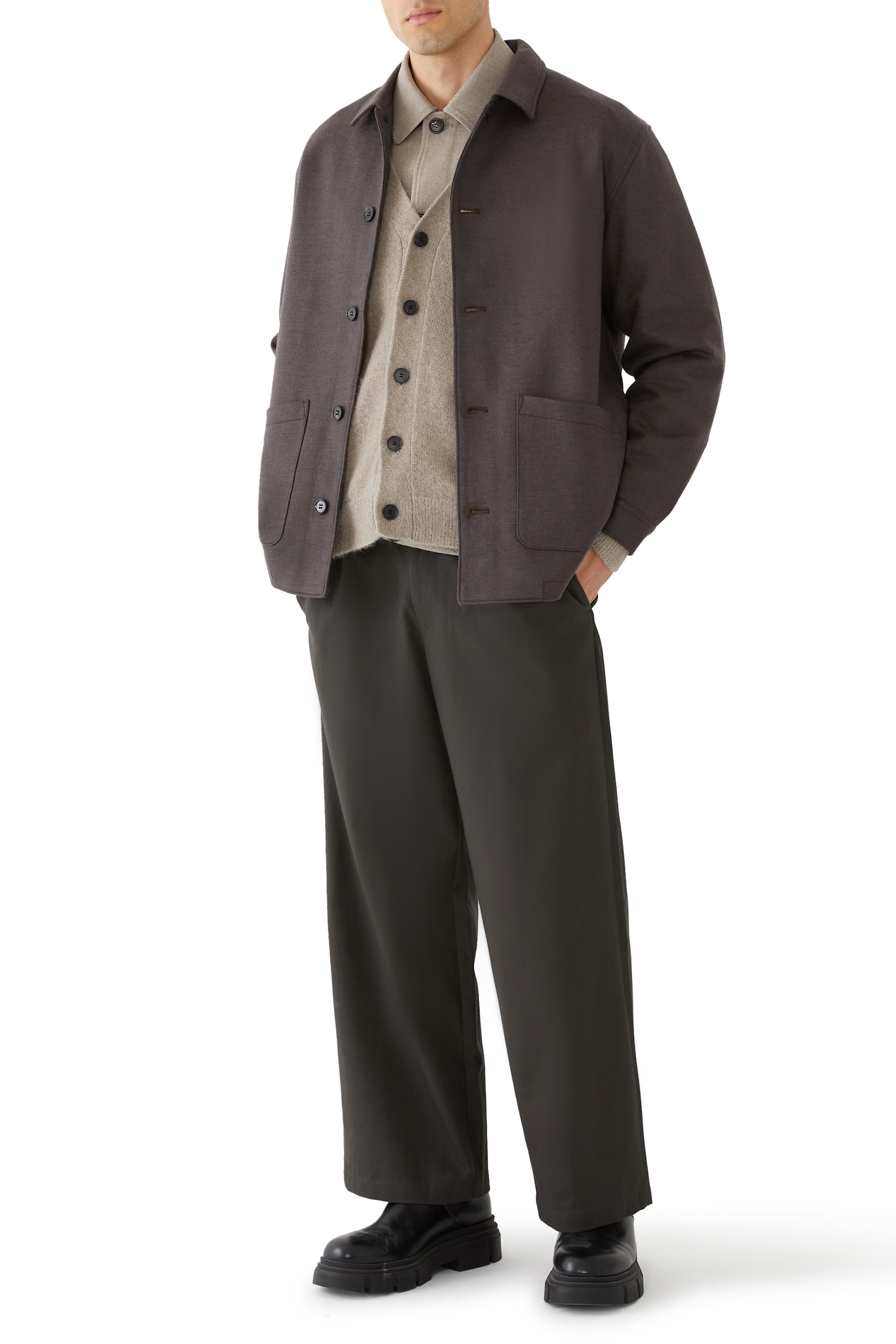 Coverall Wool Blouson