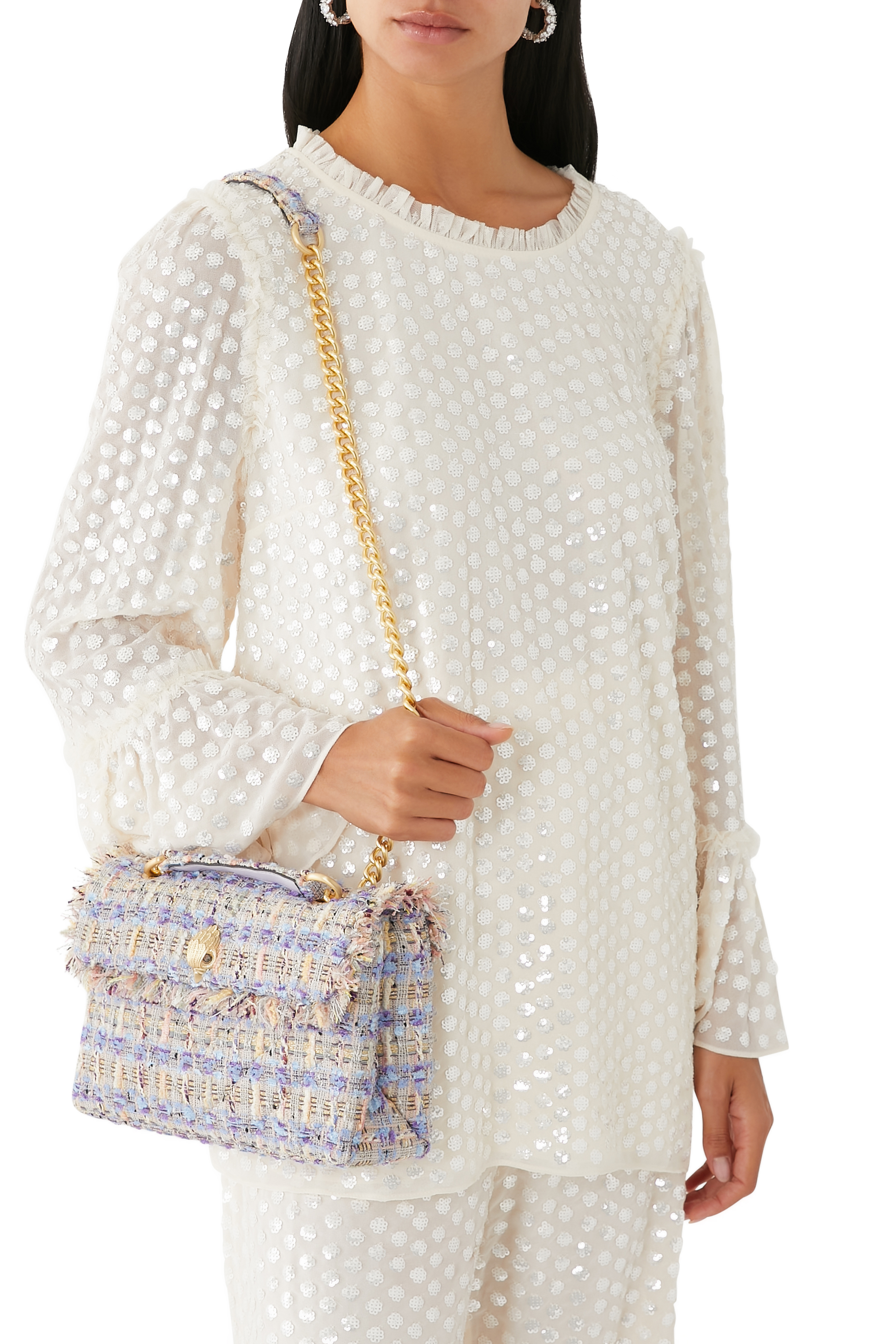 Mini Kensington Tweed Bag