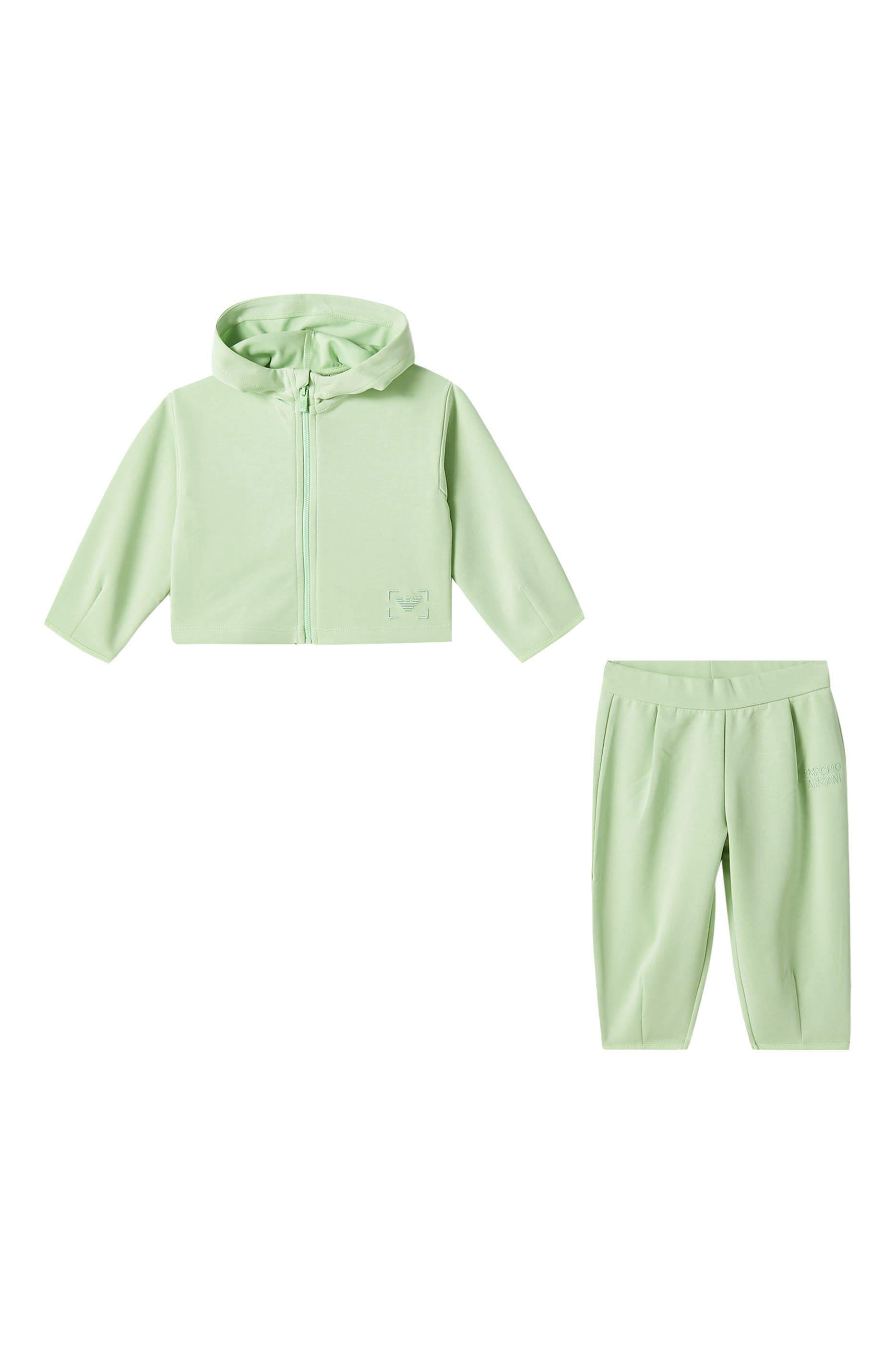 Kids Logo Cotton-Blend Tracksuit Set