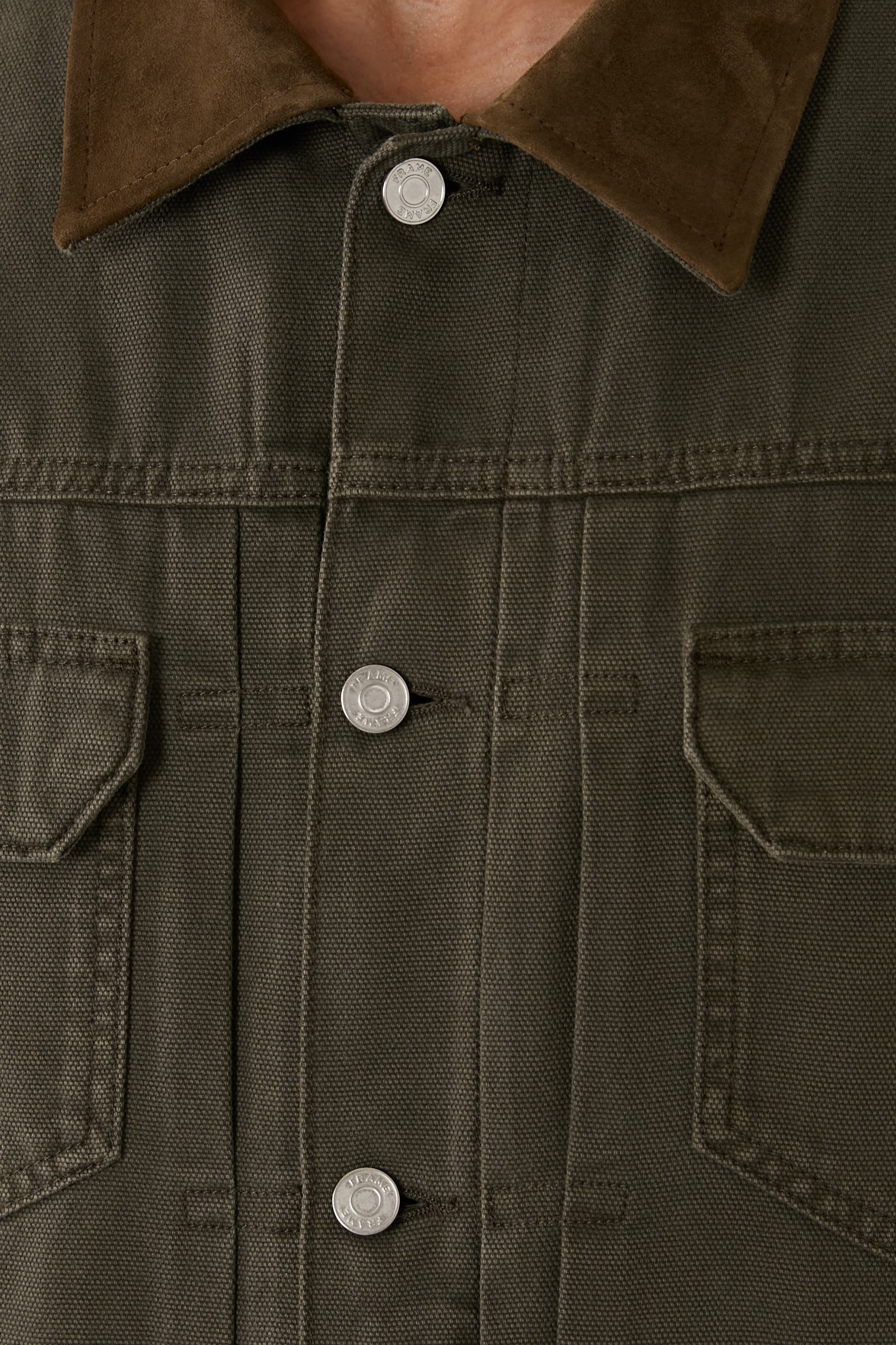 Canvas Trucker Jacket 