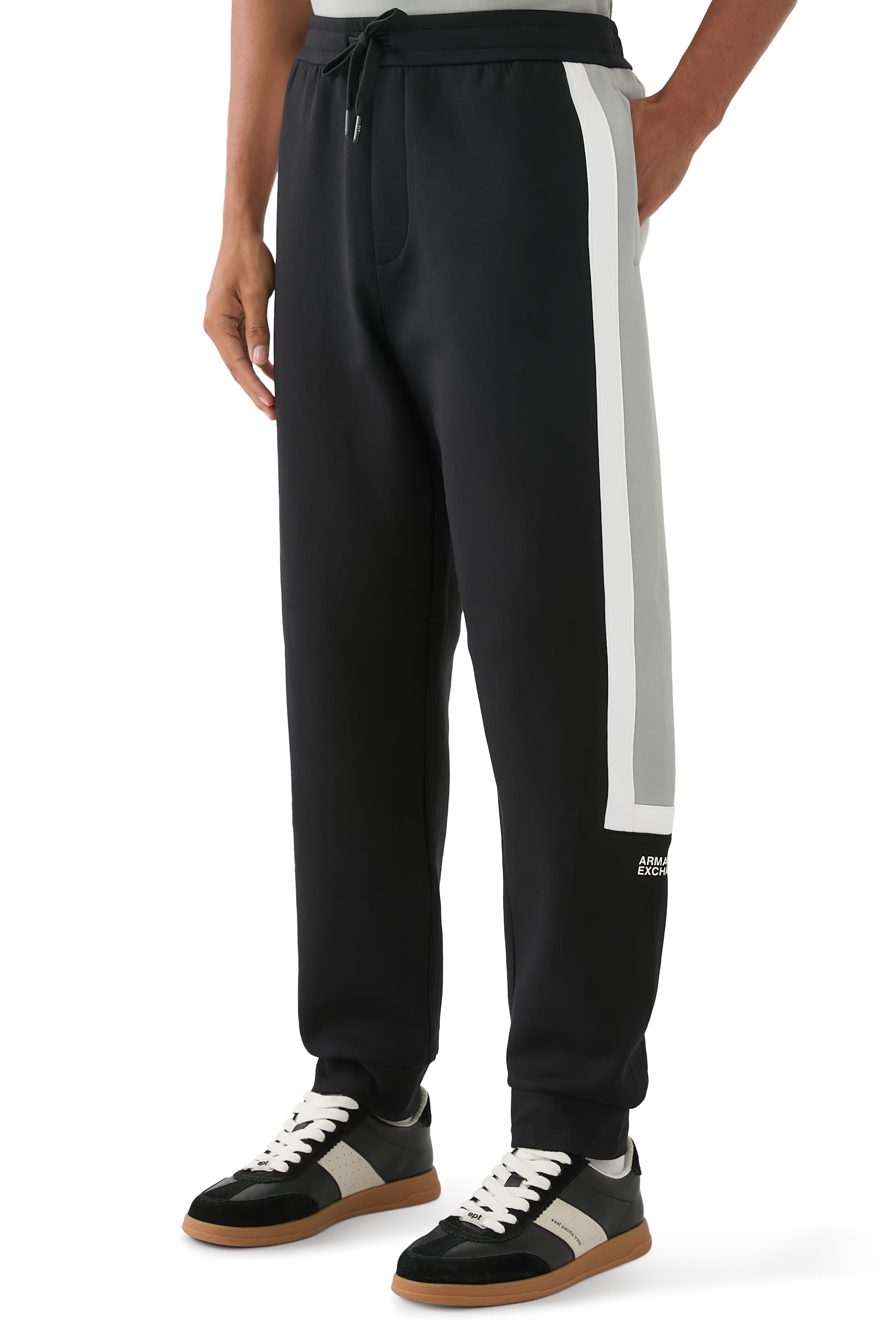 Contrasting Stripes Jogger Pants