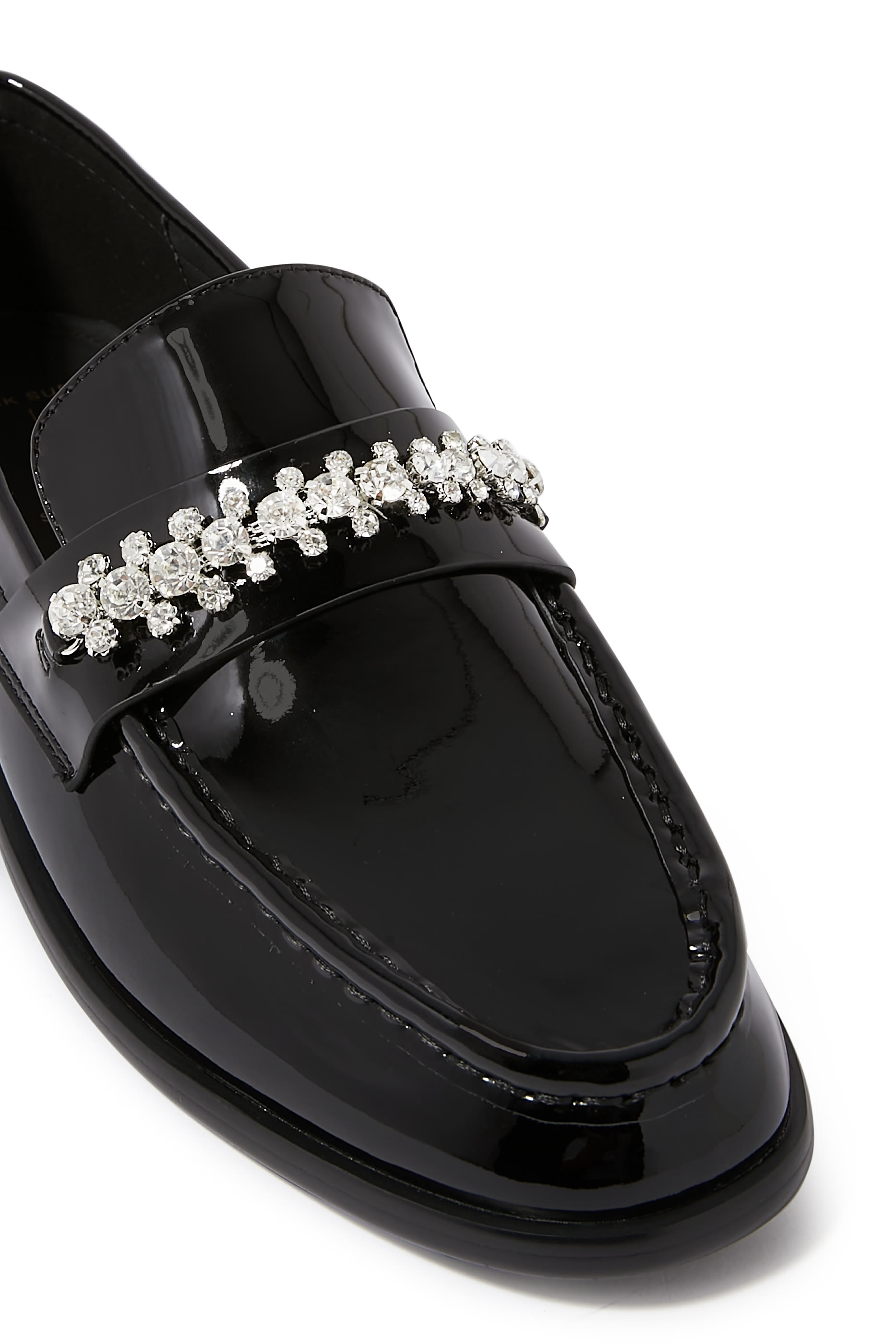 Embellished Classic Loafers