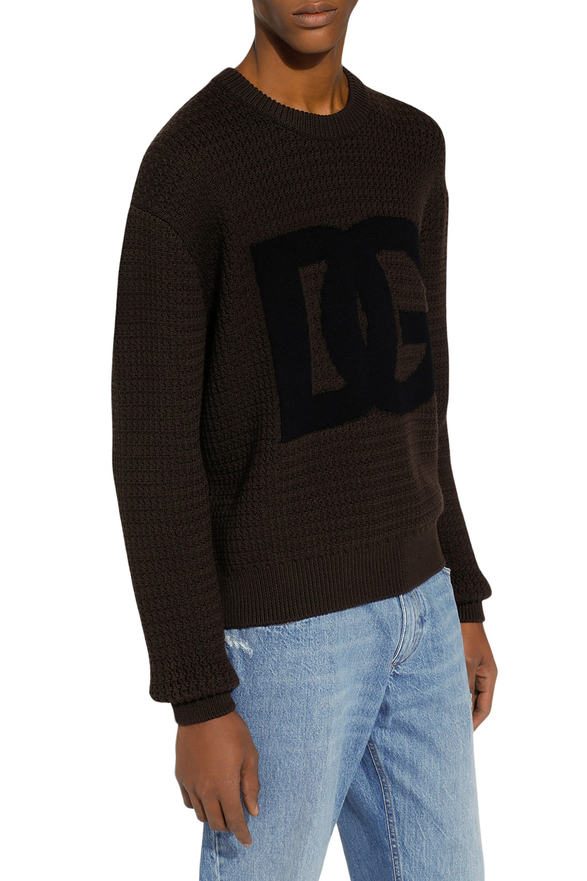 Hand-Knit Wool Sweater