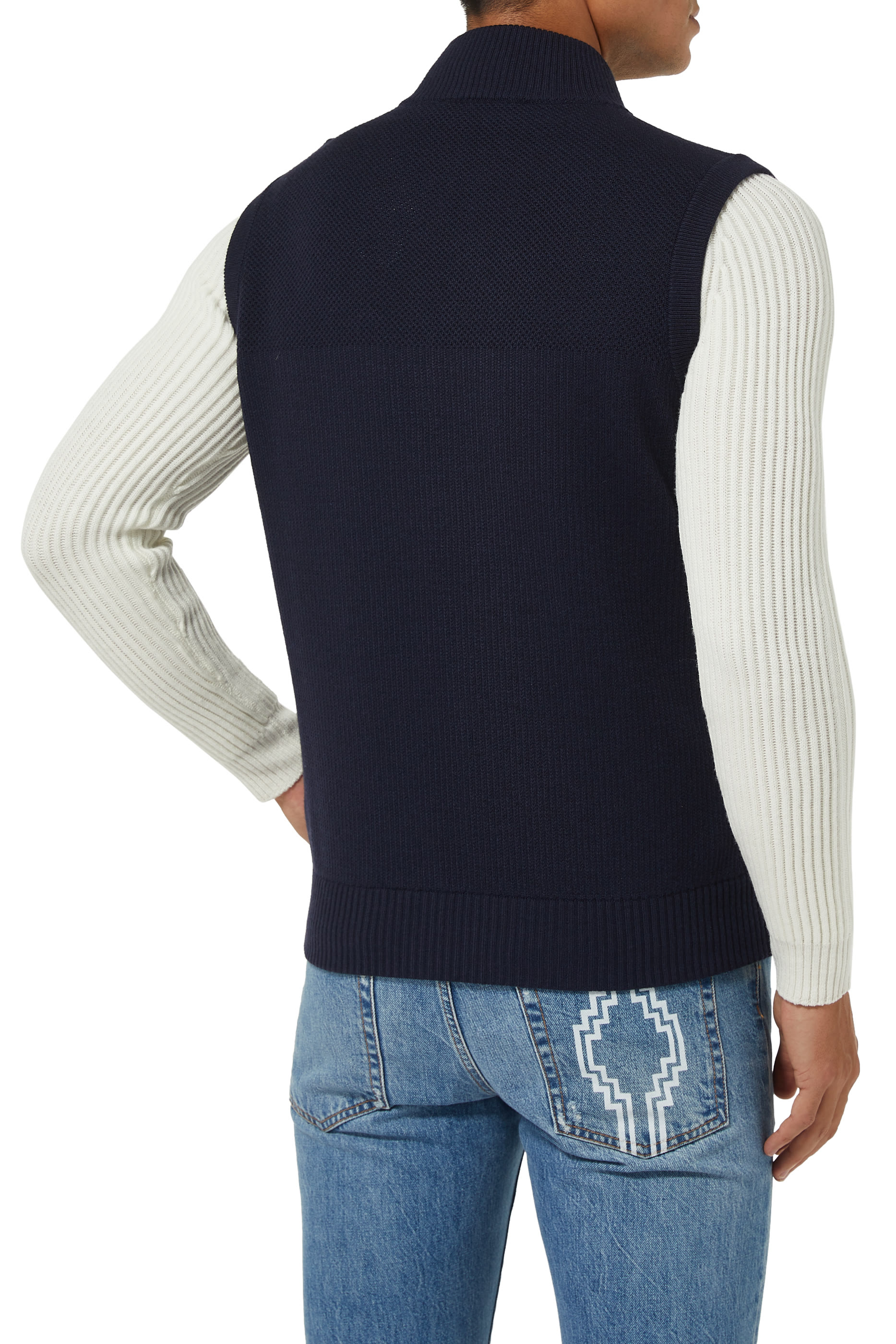 Hybridge Knit Vest