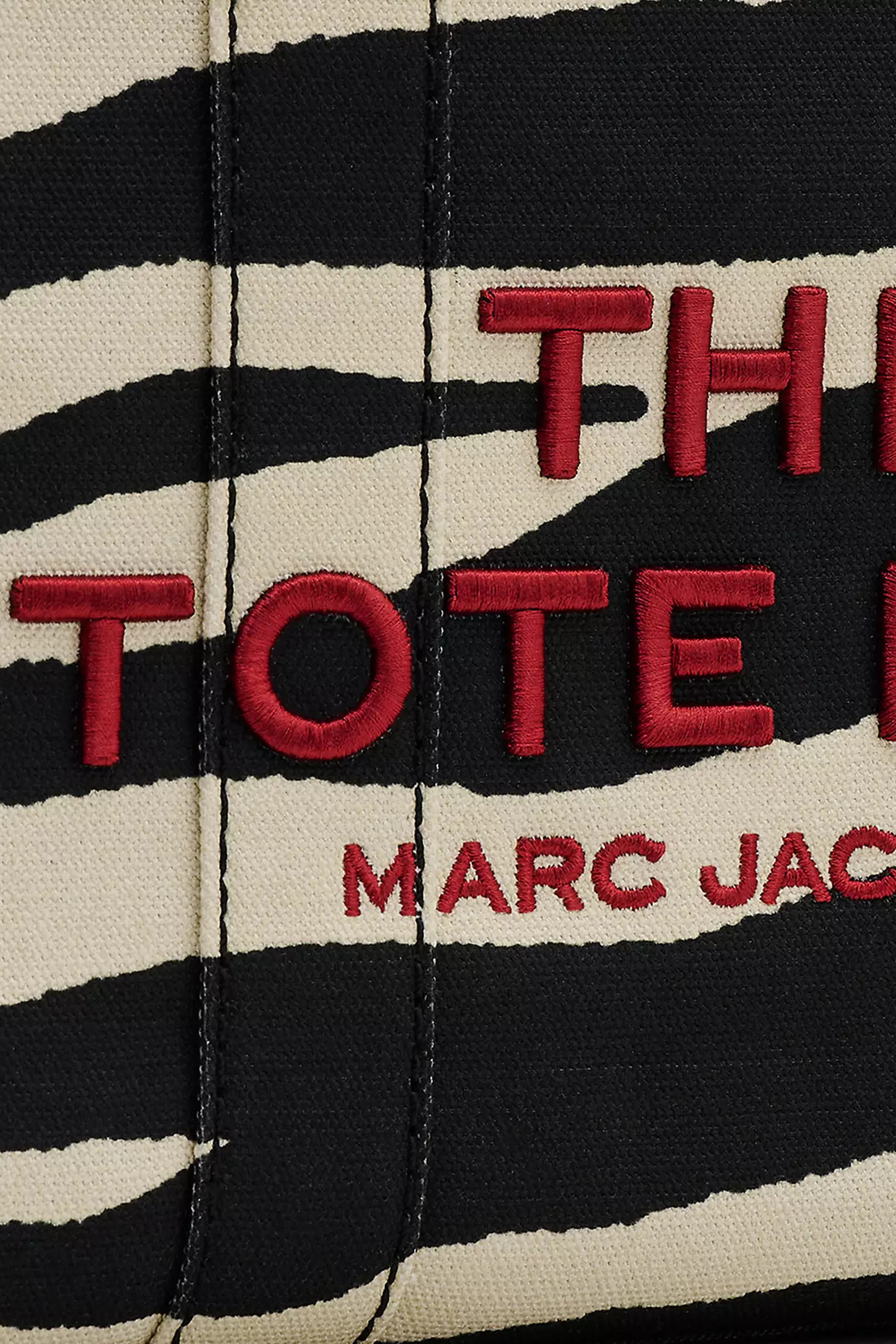 The Zebra Canvas Small Tote Bag