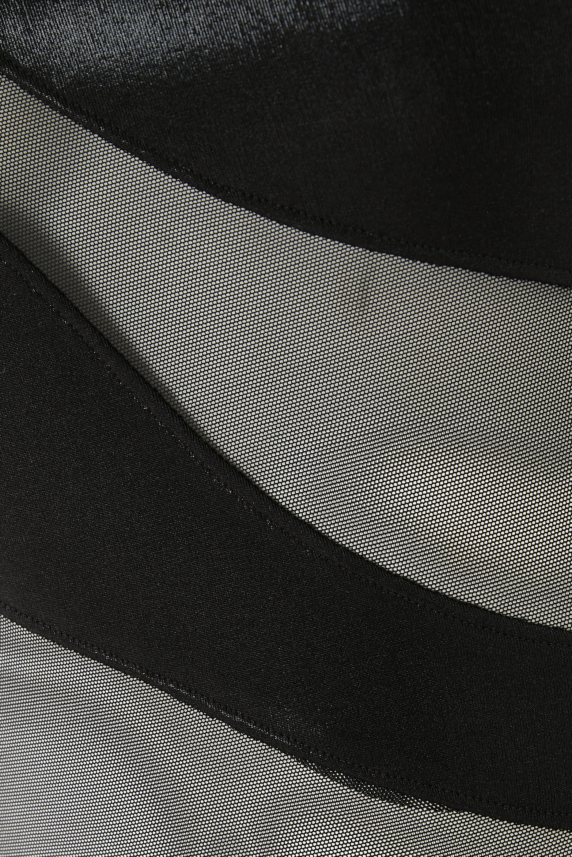 Snake Mesh Mio One Shoulder Swimsuit