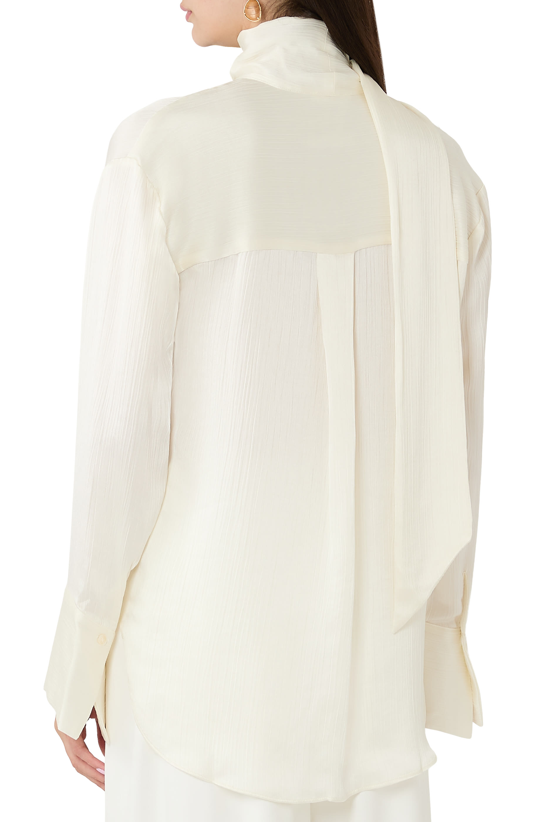 Huxley Textured Scarf Shirt