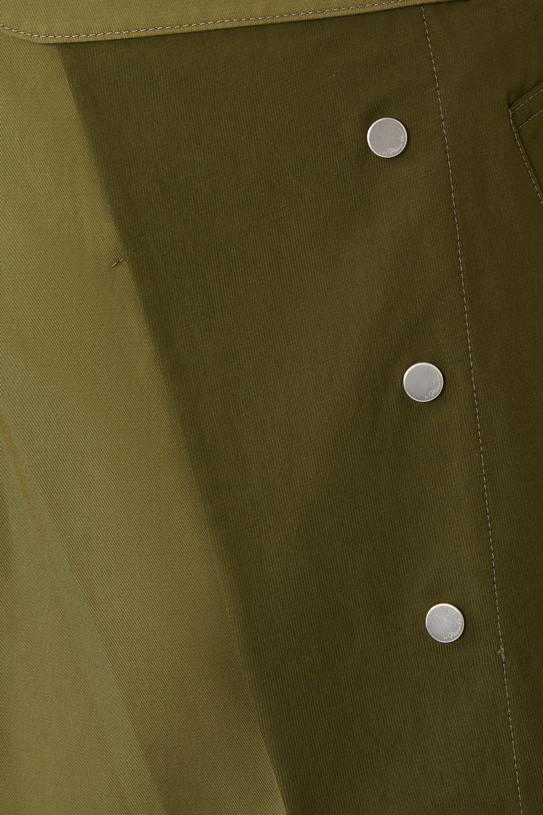 Belted Wrap Utility Skirt