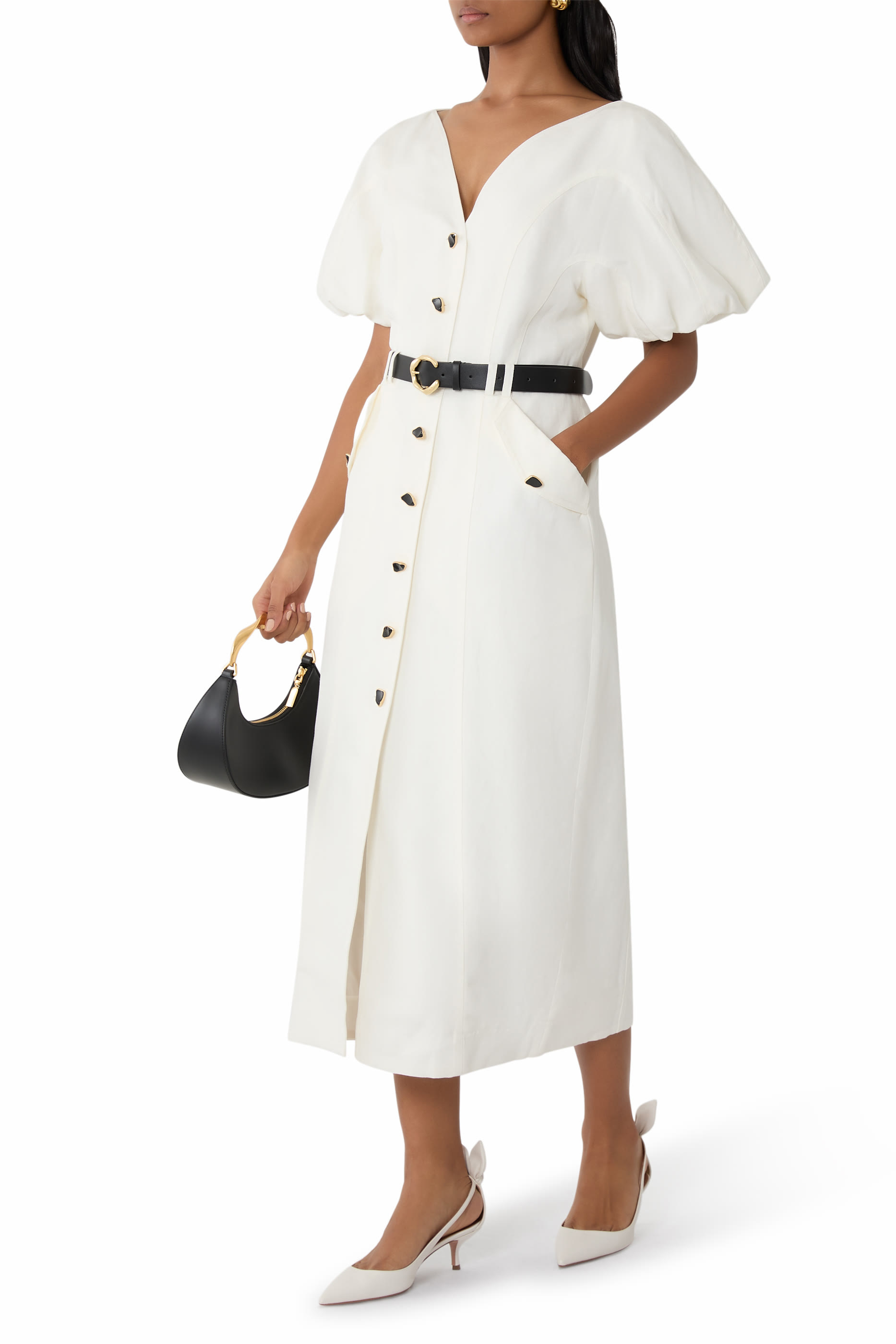 Skye Utility Midi Dress