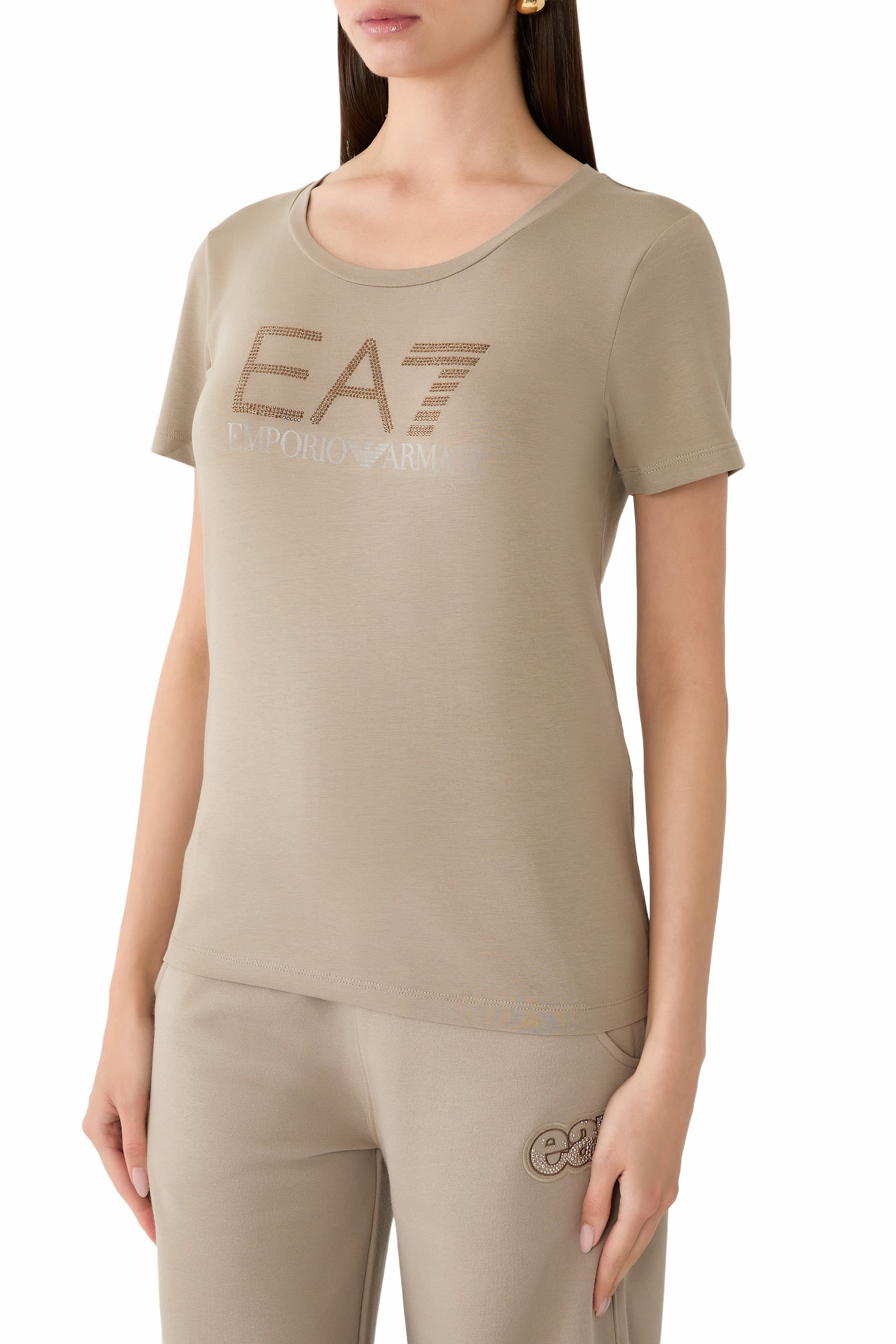 Logo Series Stretch-Jersey T-Shirt