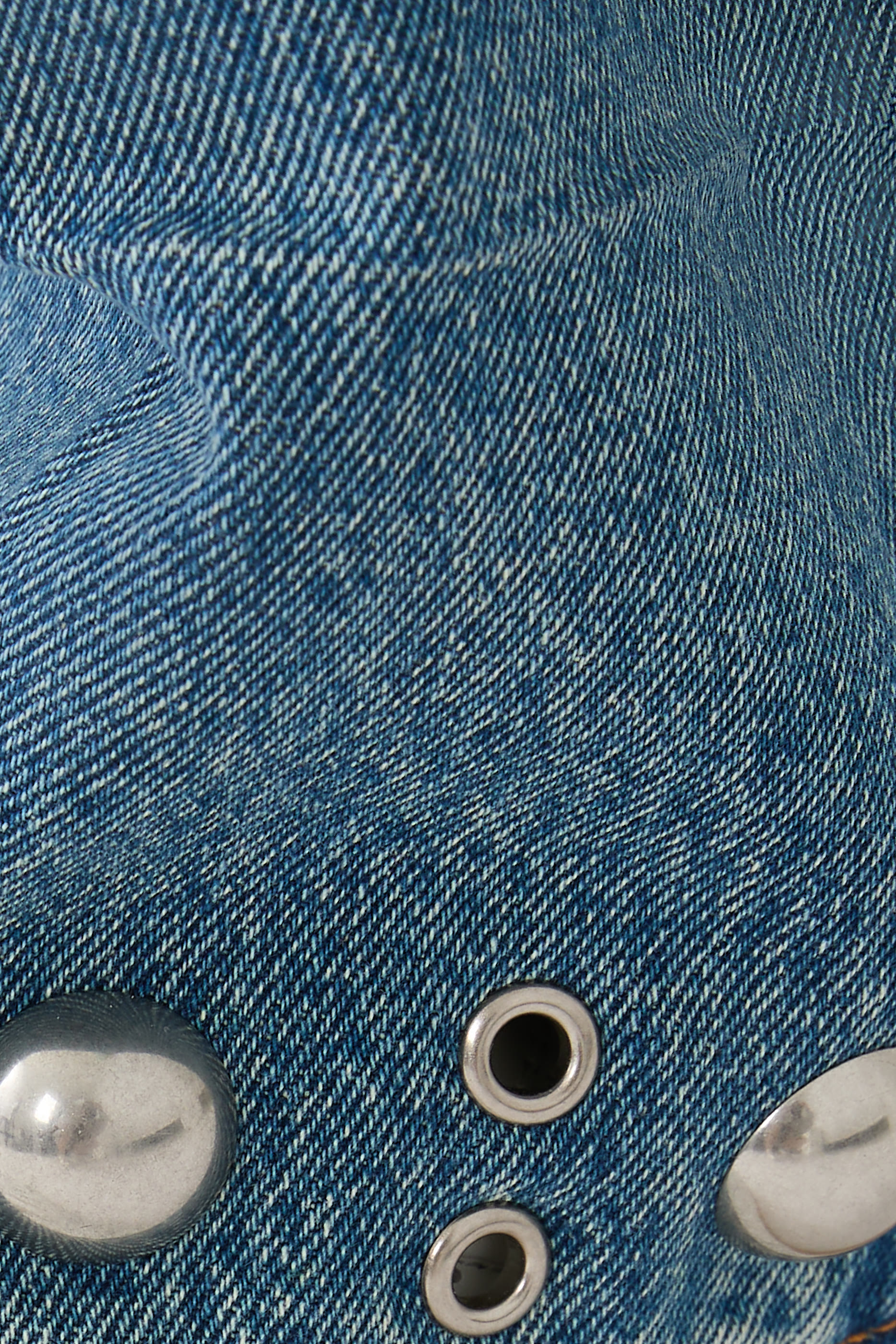 Cabochons Denim Pants