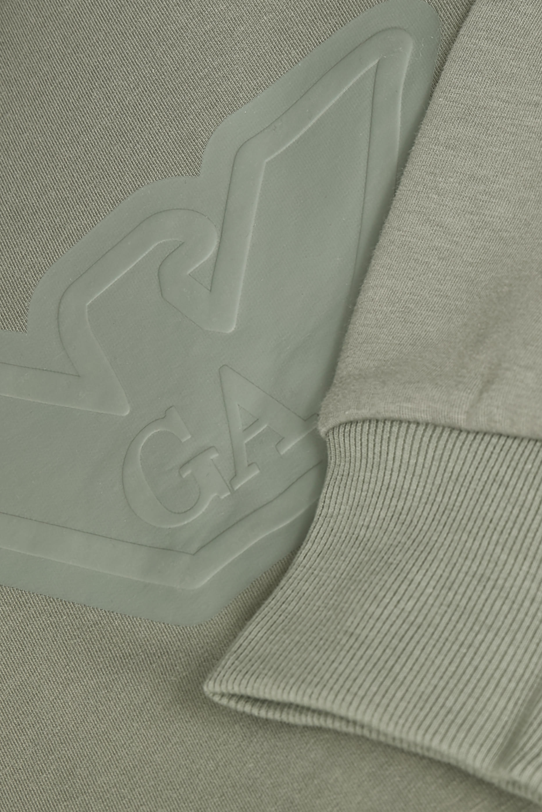 Kids Macro Eagle Logo Patch Hoodie