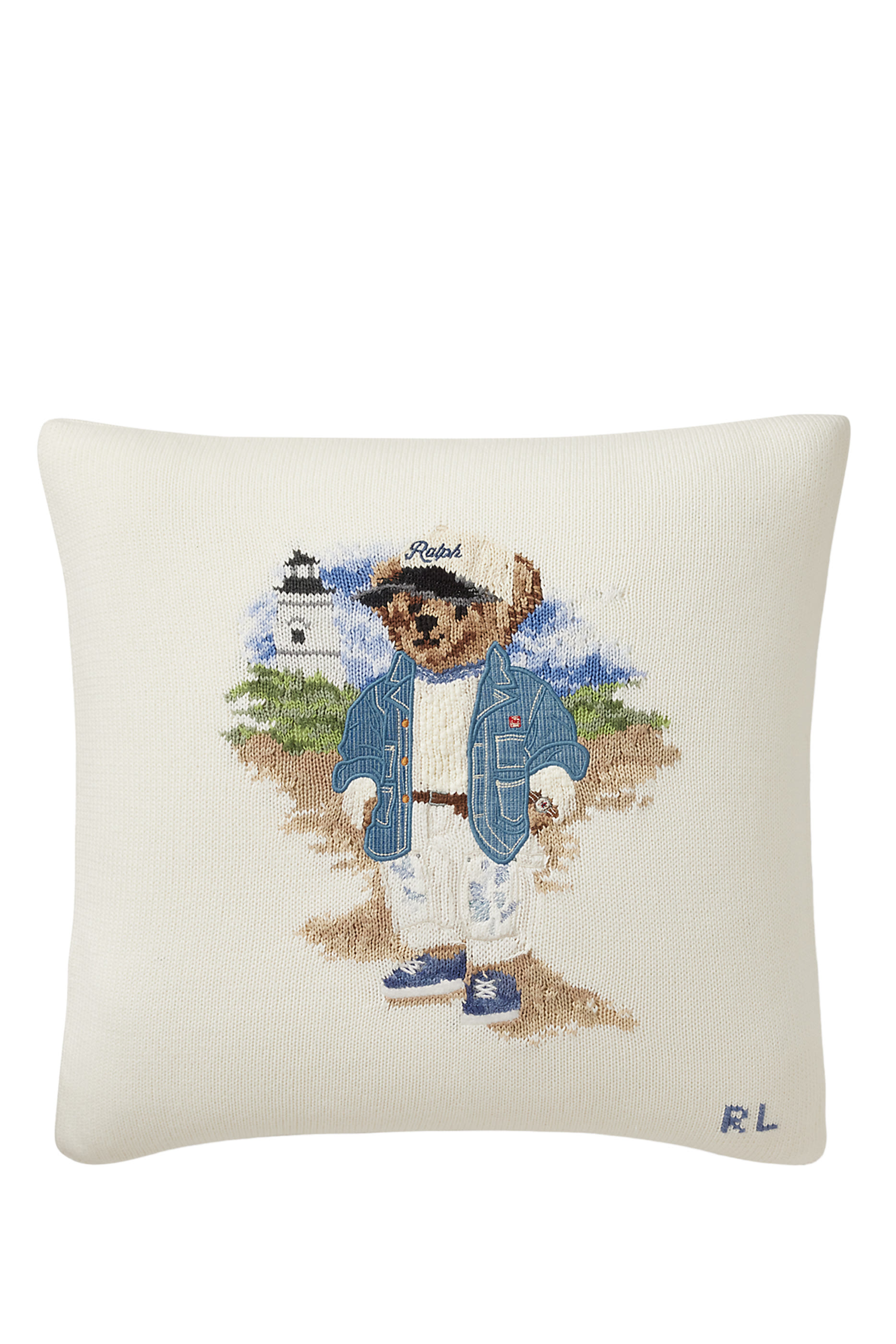 By the Sea Polo Bear Cushion