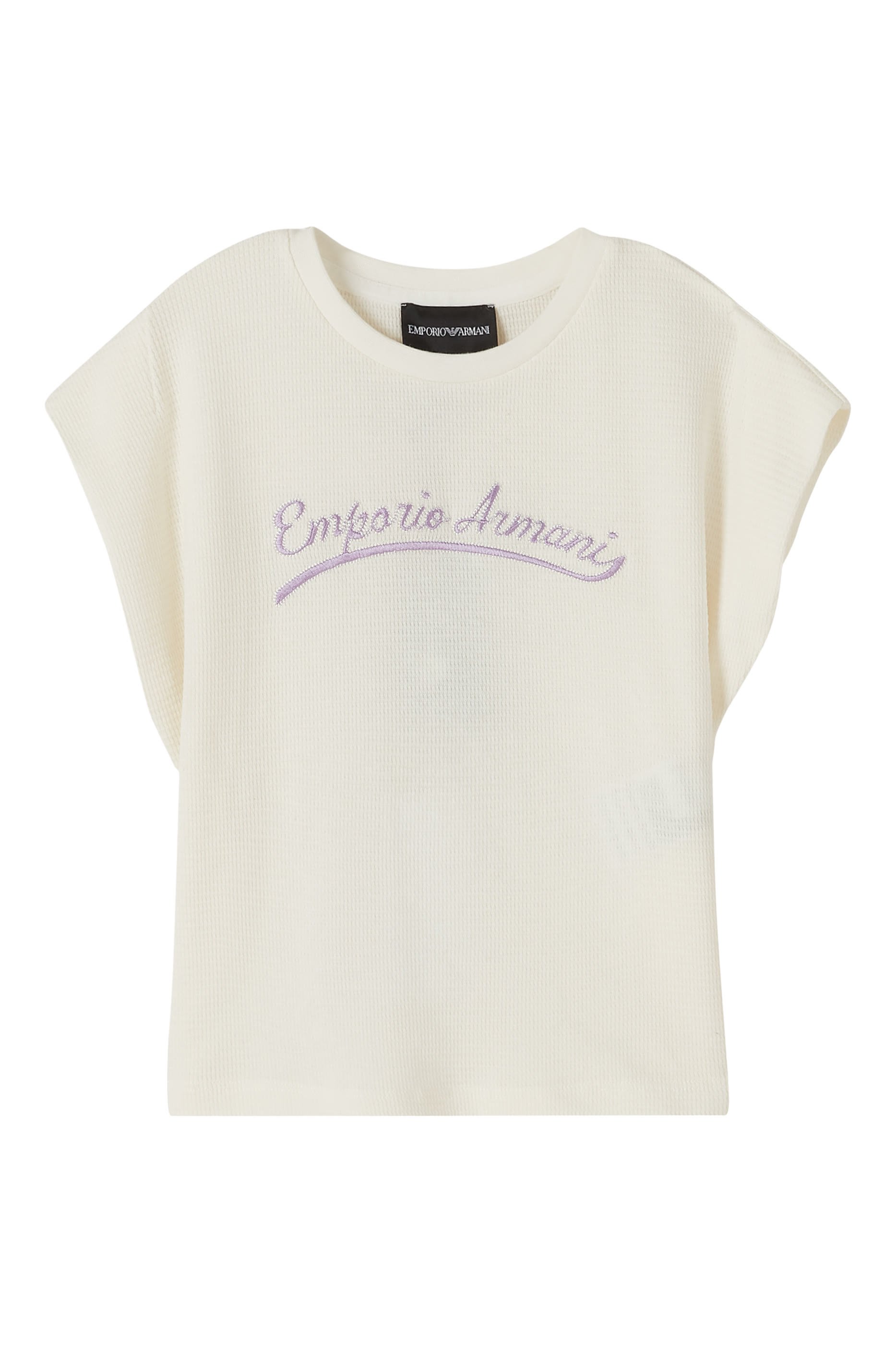 Kids EA Text Logo T-Shirt