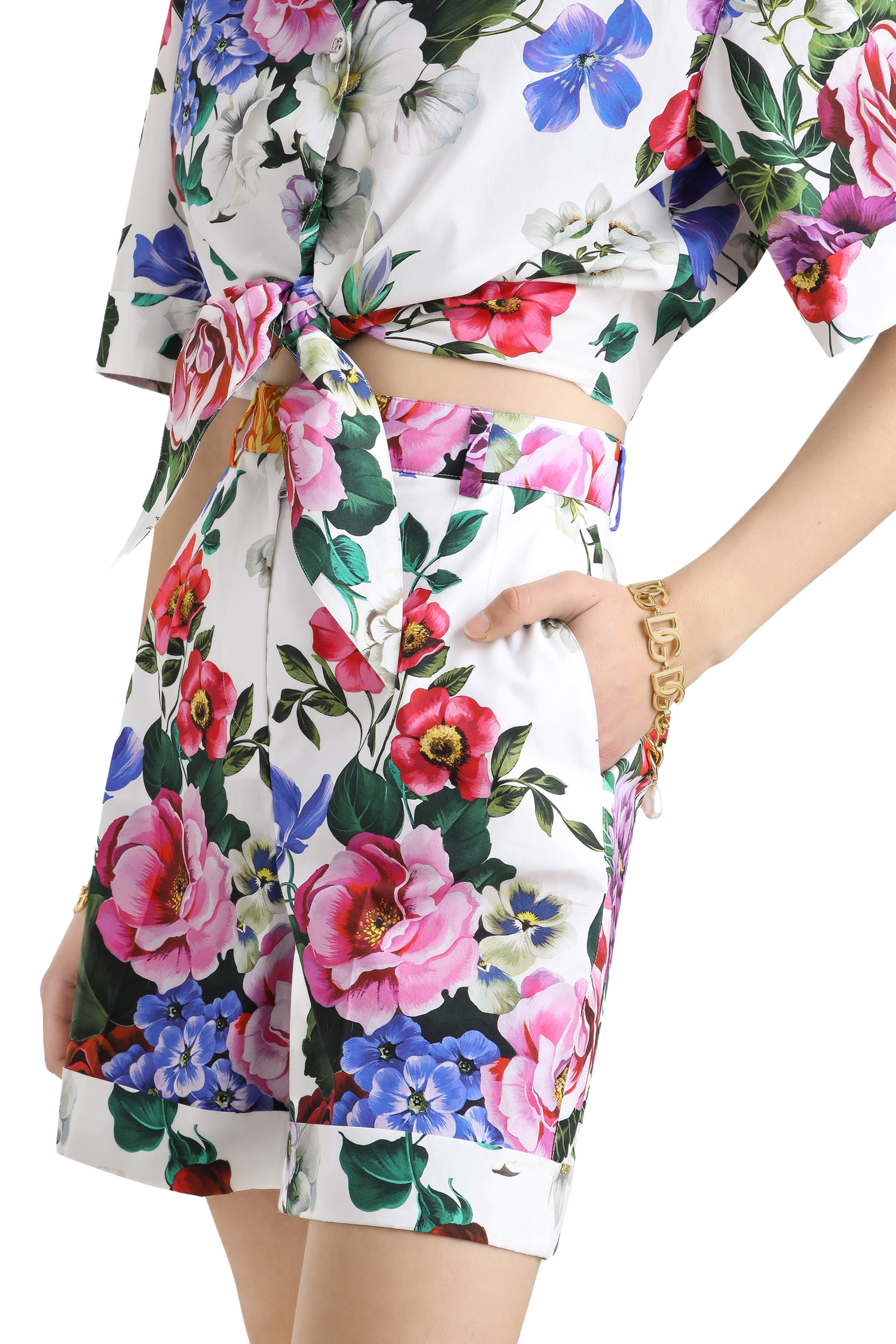 Floral Print Shorts