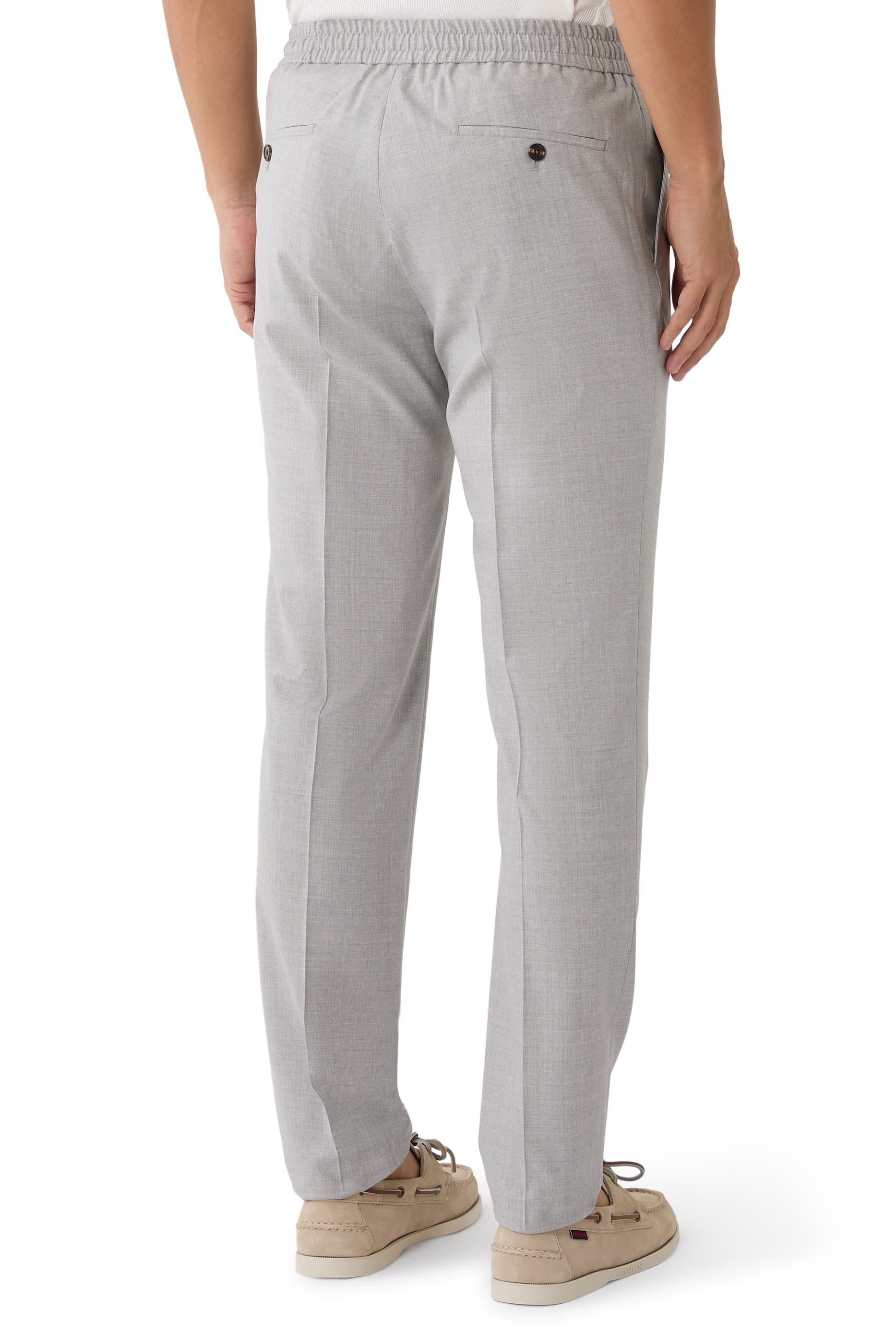 Drawstring Tapered Pants