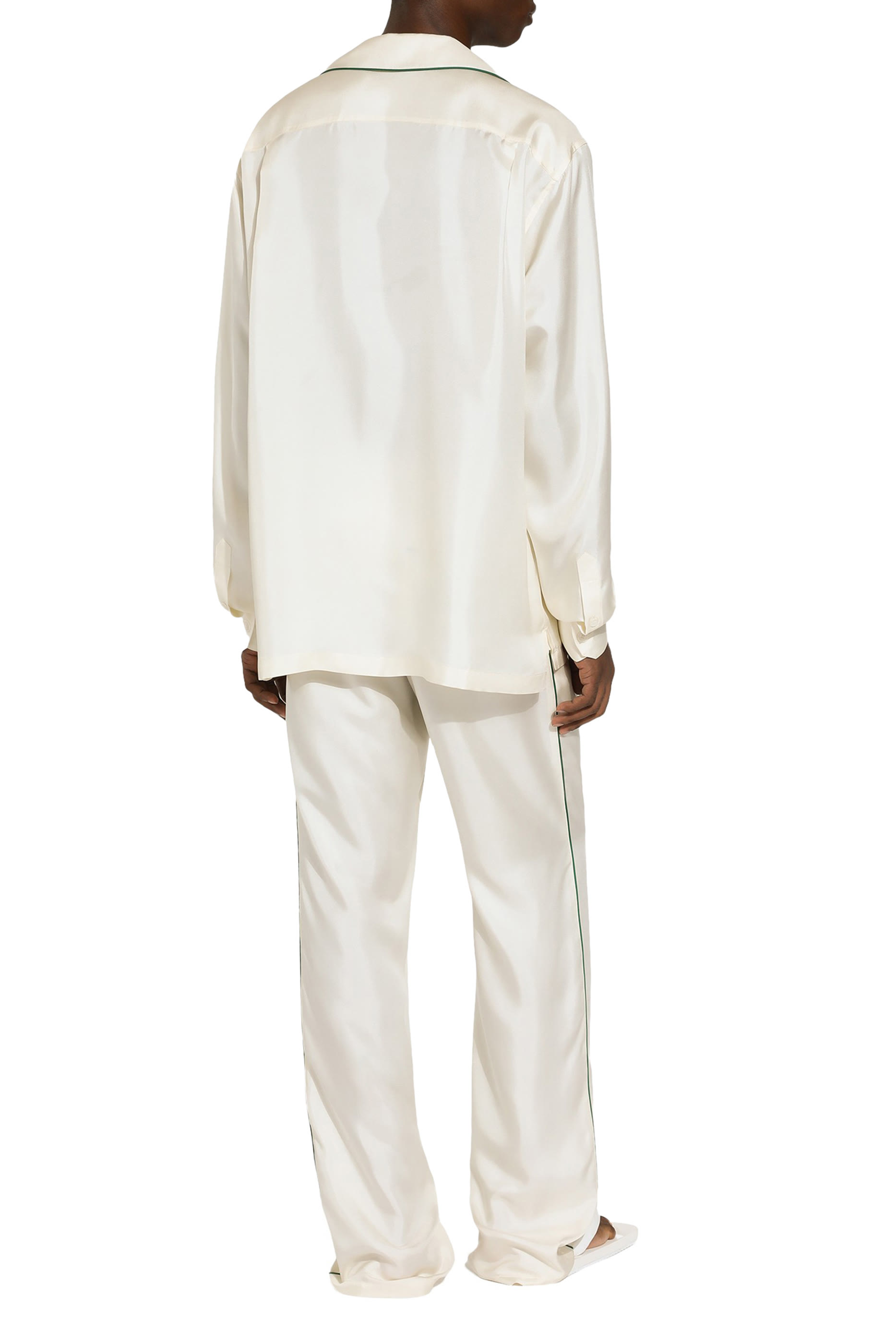 DG Embroidery Silk Jogging Pants