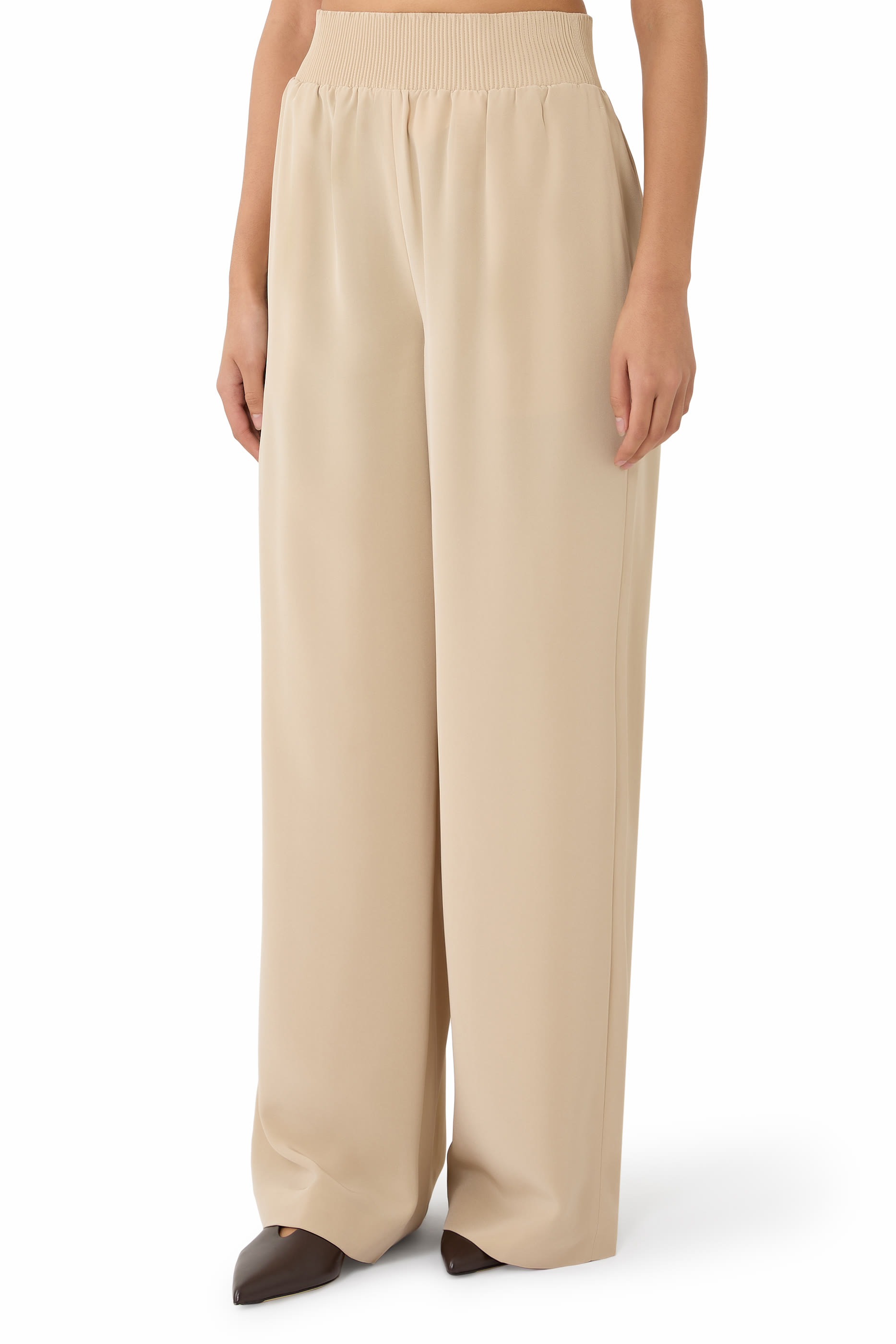 Nour Satin Twill Trousers