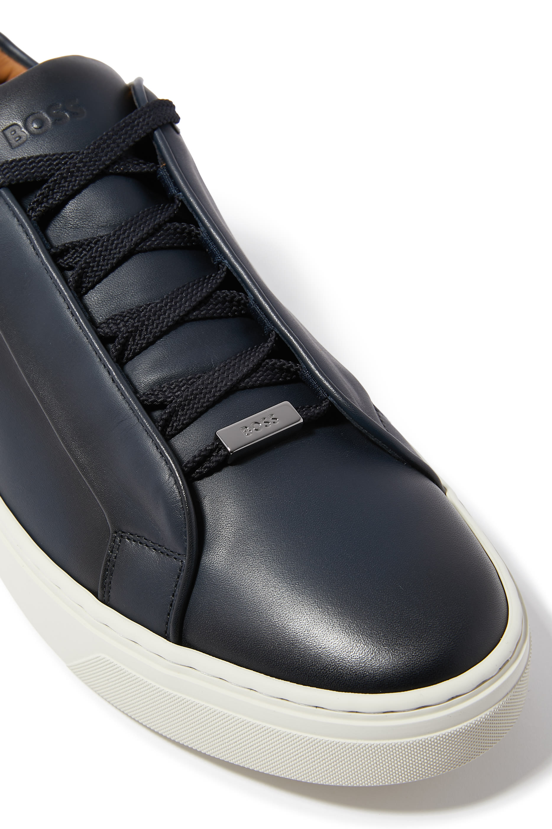 Gary Leather Low-Top Sneakers