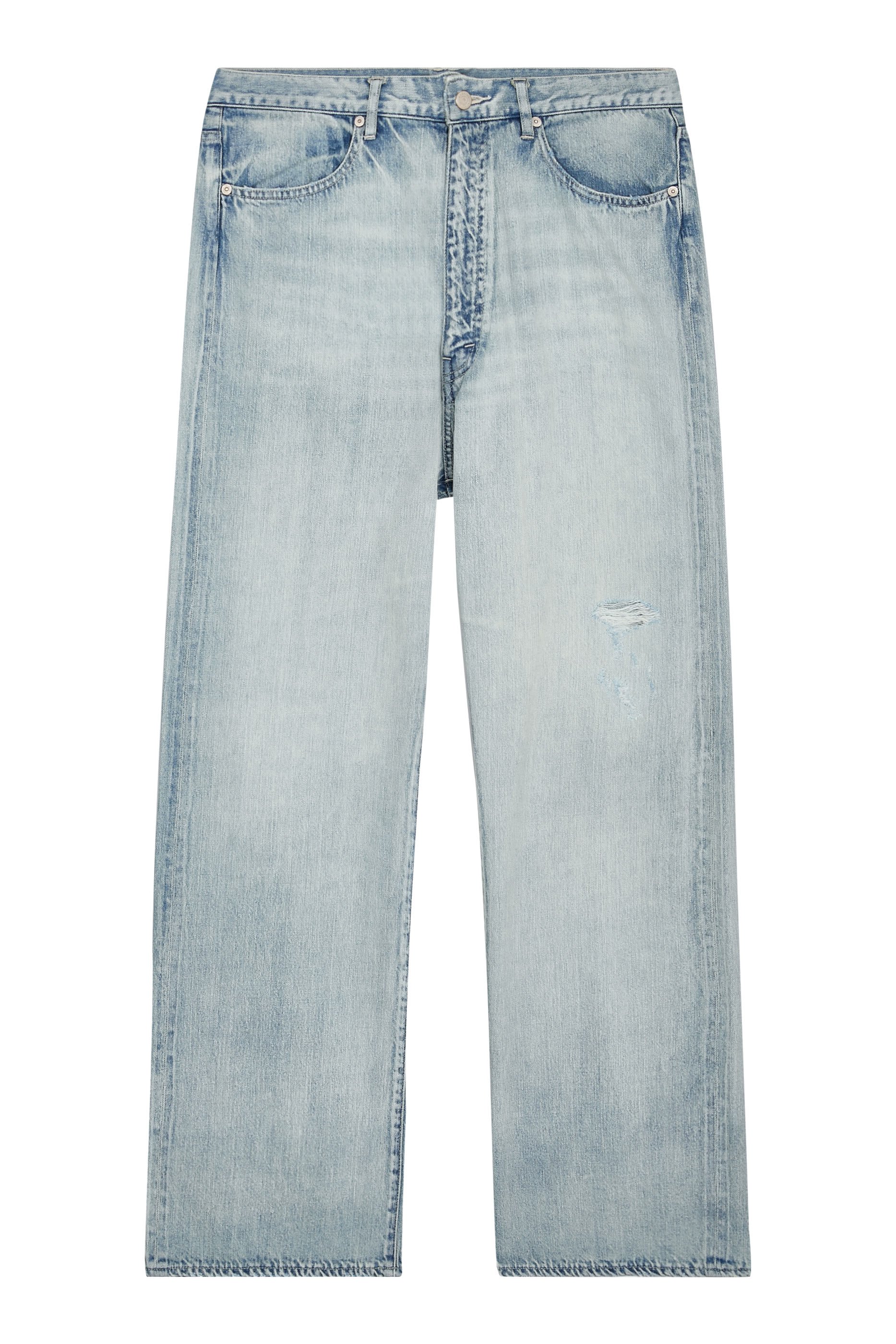 Faded Selvedge Light Denim Pants