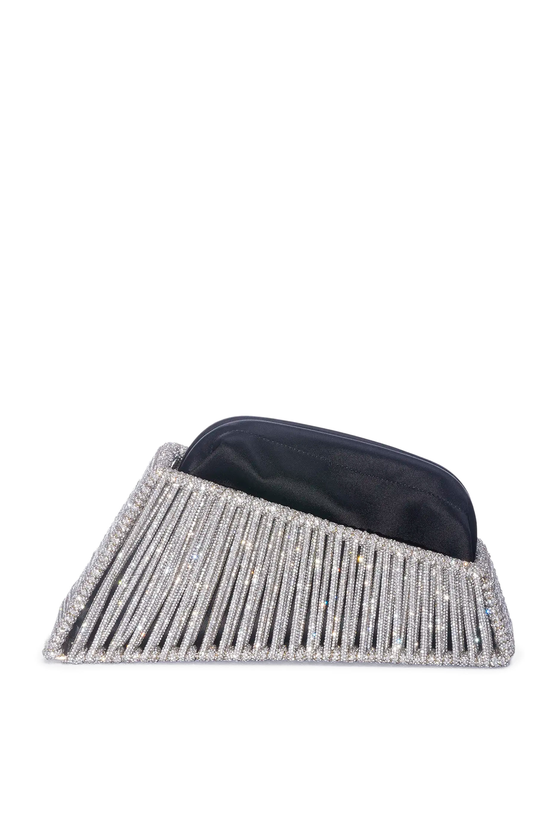 Saturnia Hand-Woven Jewel Clutch 