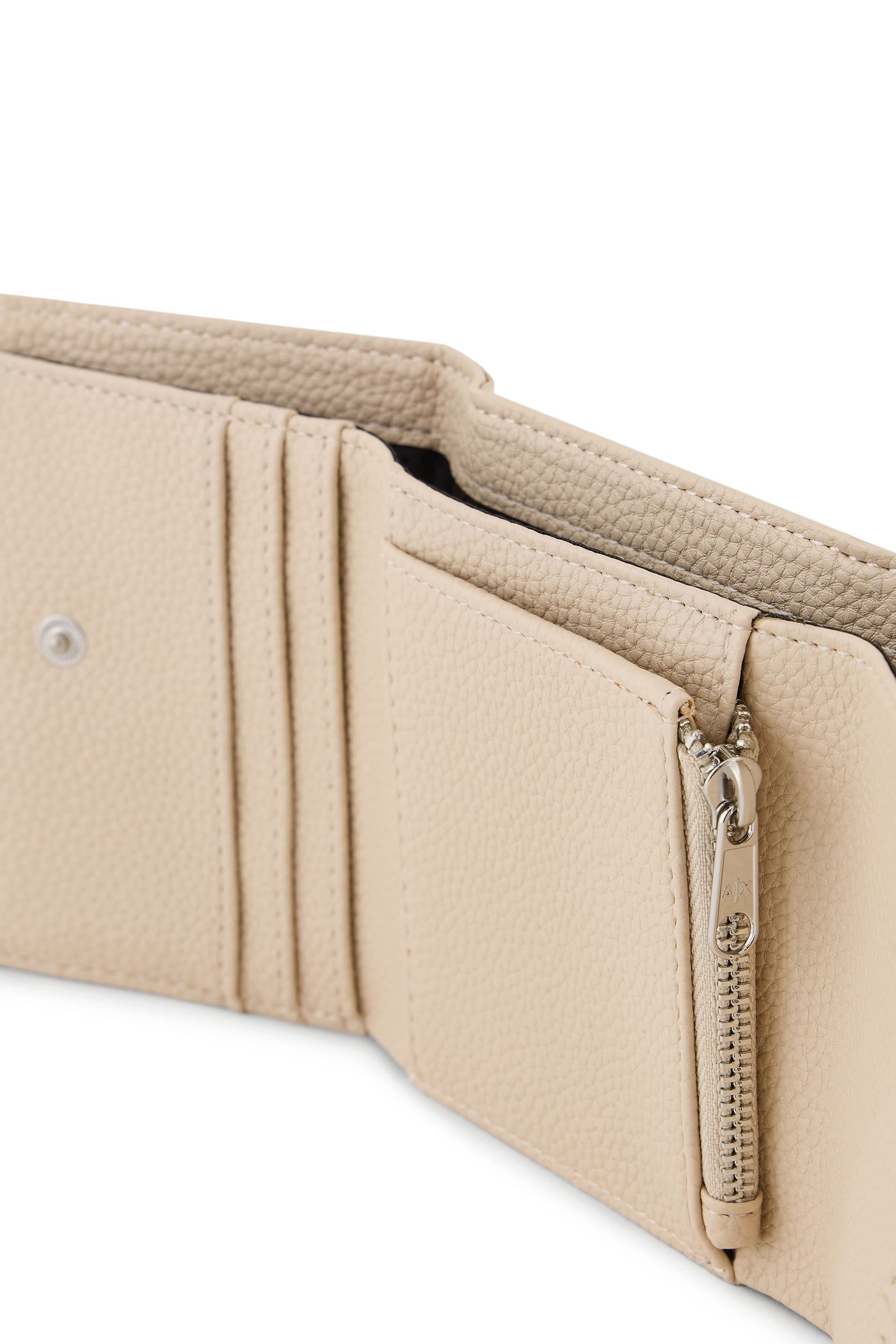 Shaped Stitching Mini Wallet