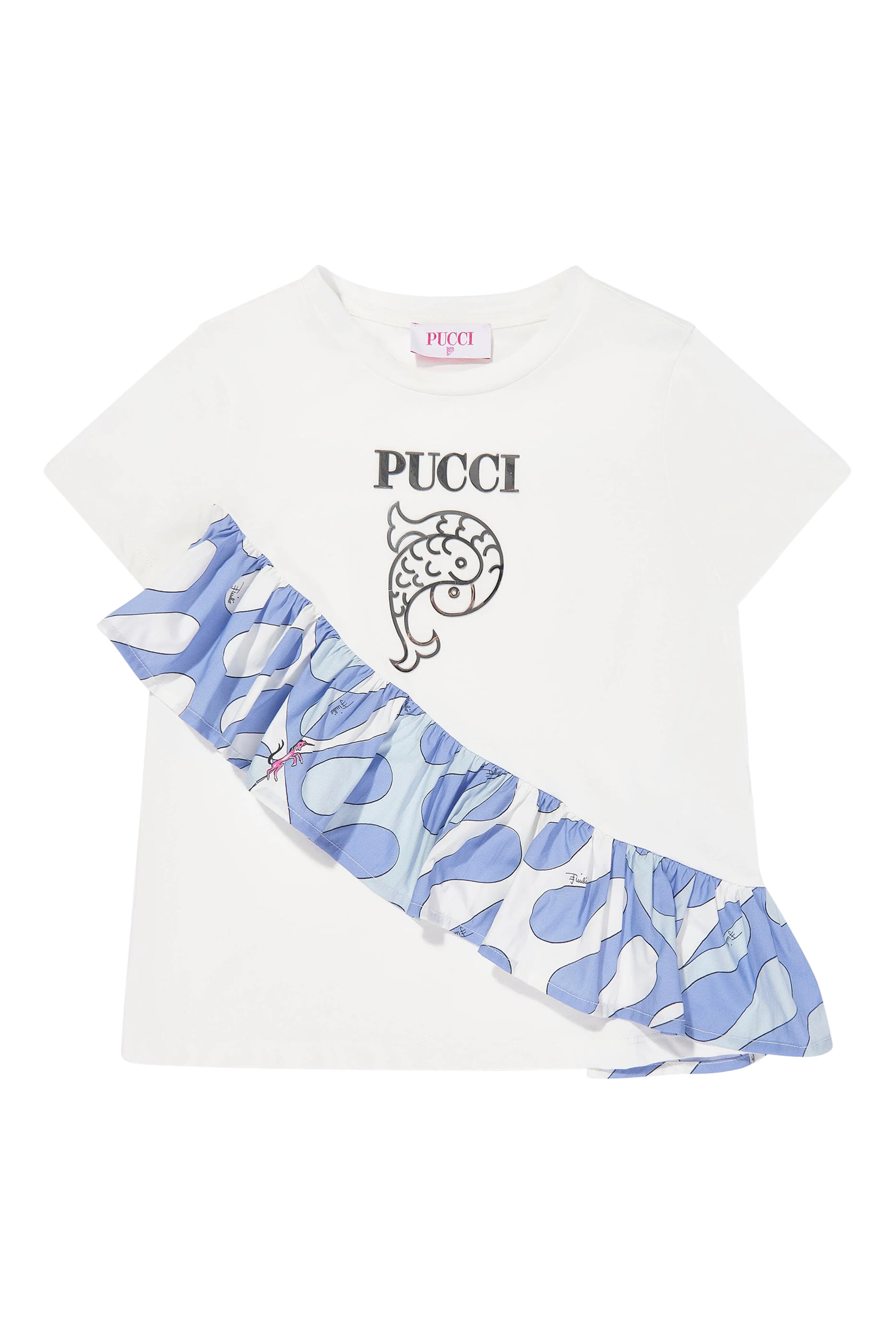 Kids Logo Short-Sleeves Top