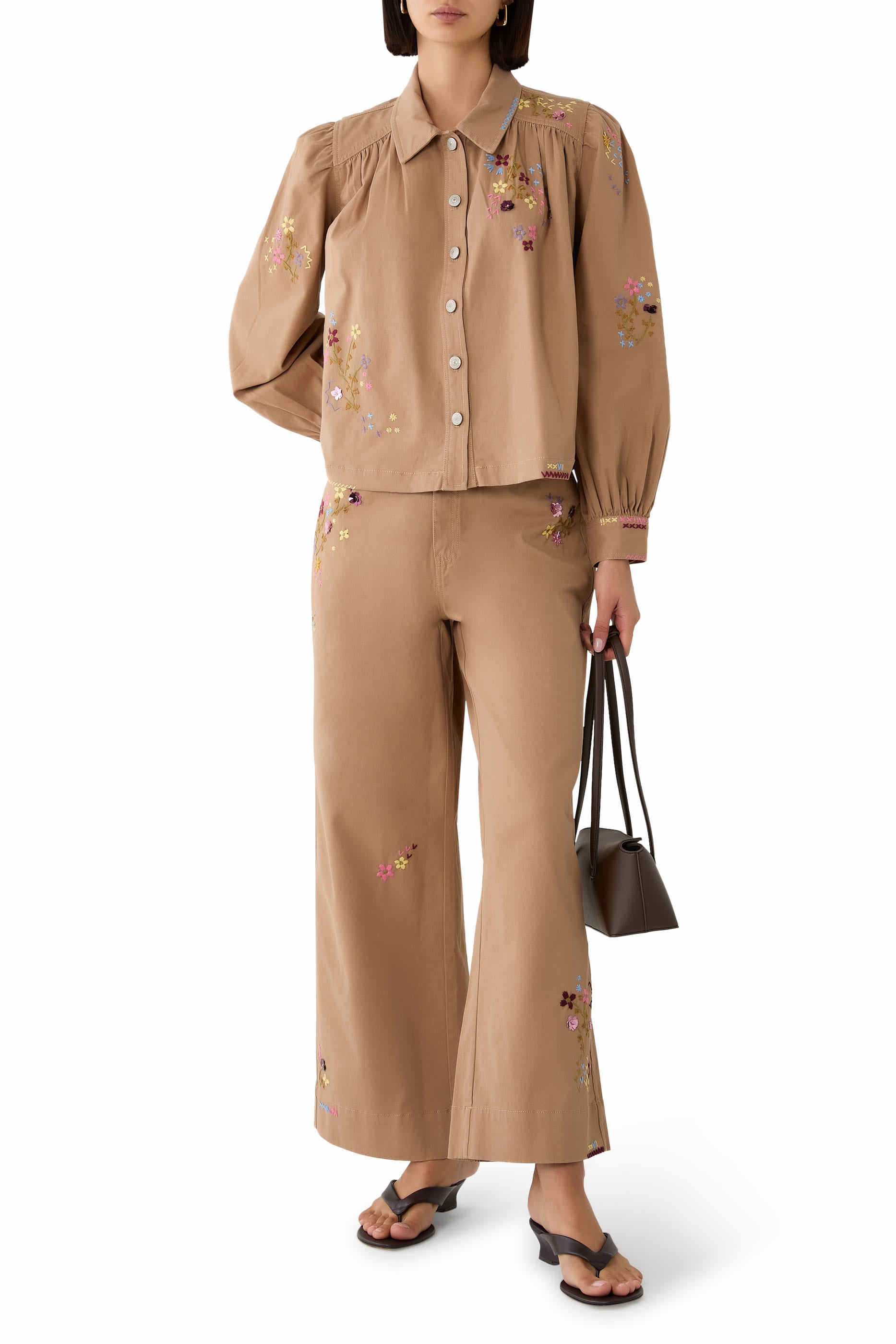 Lyla Wildflower Embroidered Jacket