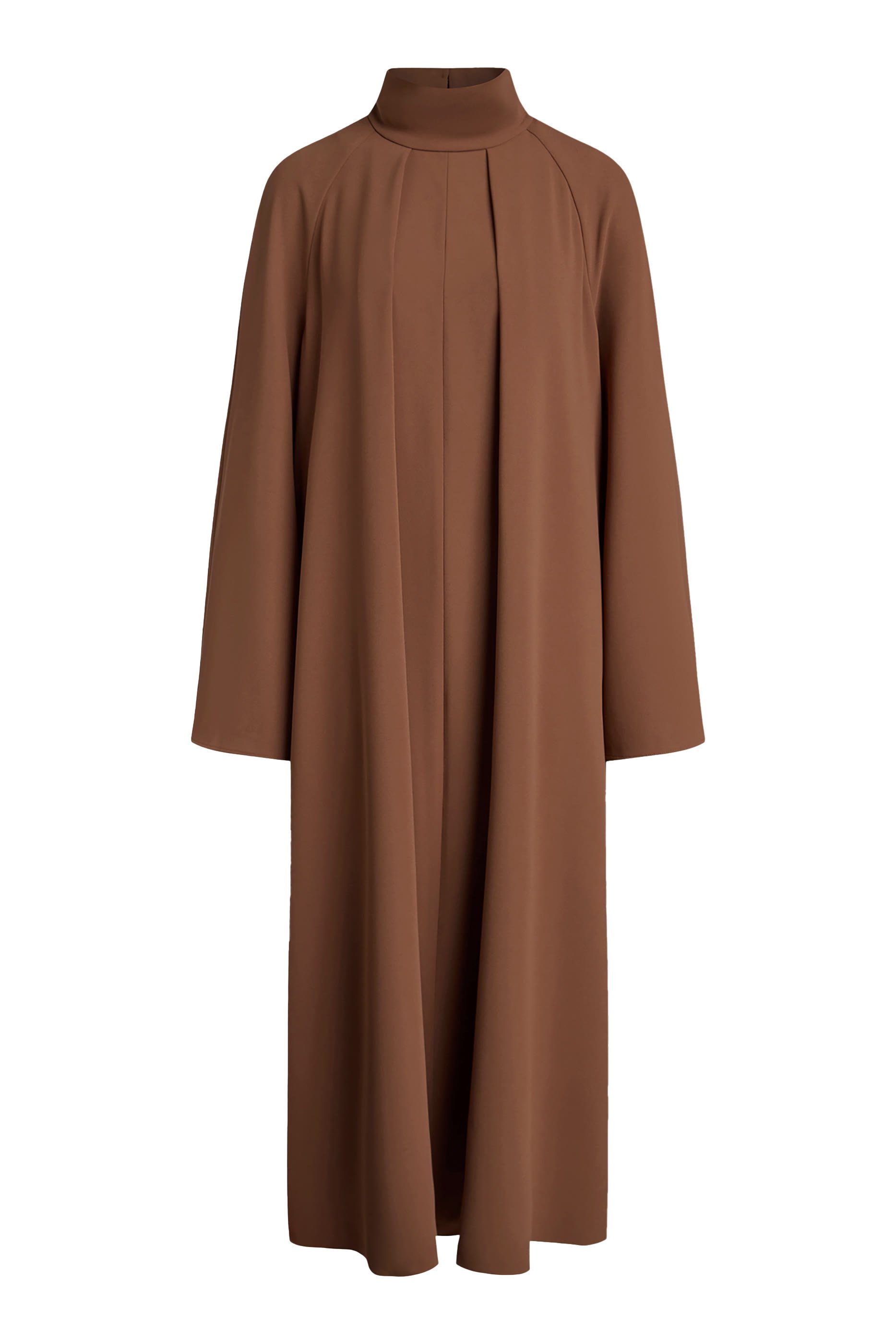 High-Neck Maxi Dress