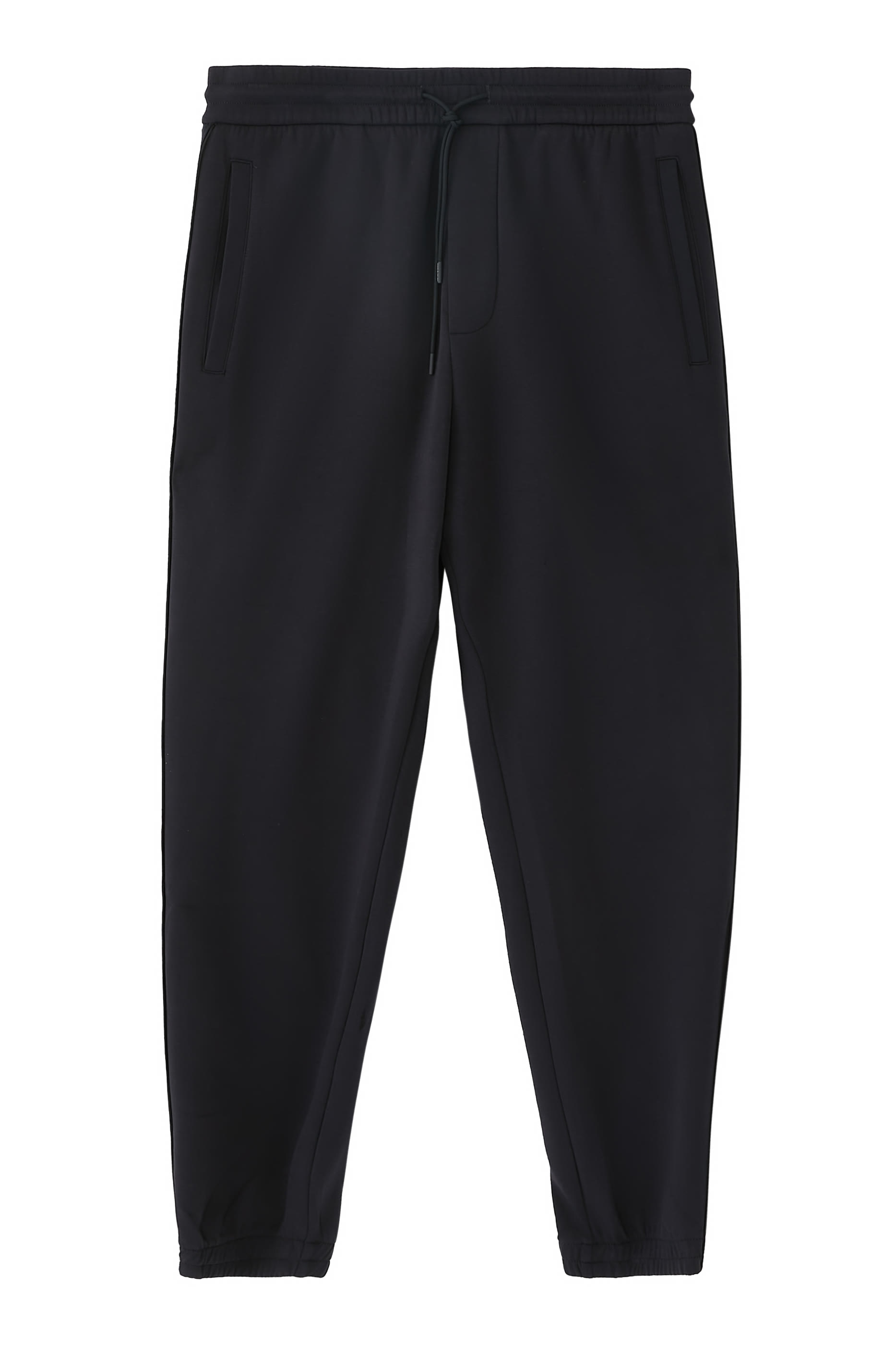 Logo Tape Double-Jersey Joggers