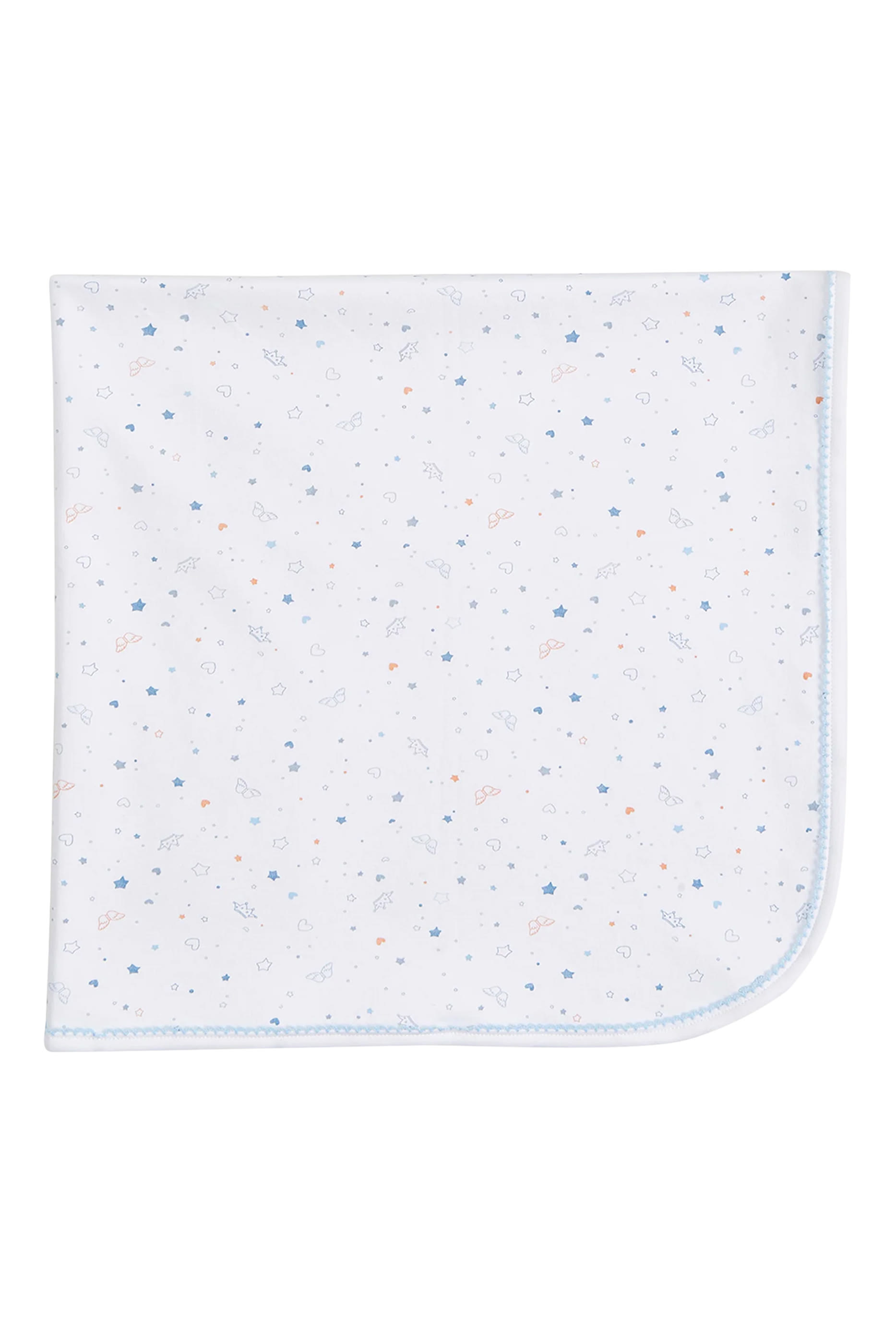 Kids Star & Crown Print Swaddle Blanket