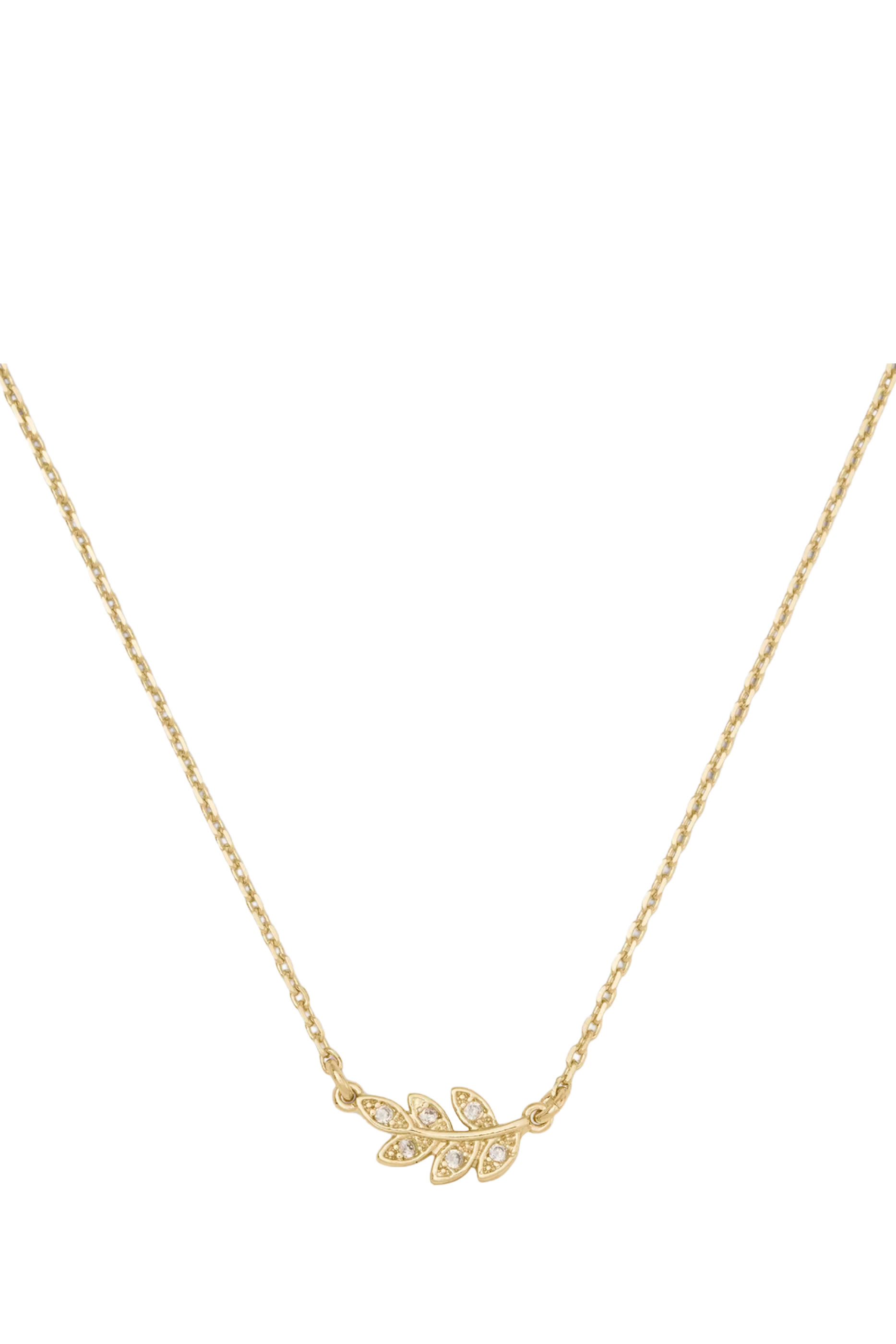 Turning Over a New Leaf Carded Necklace