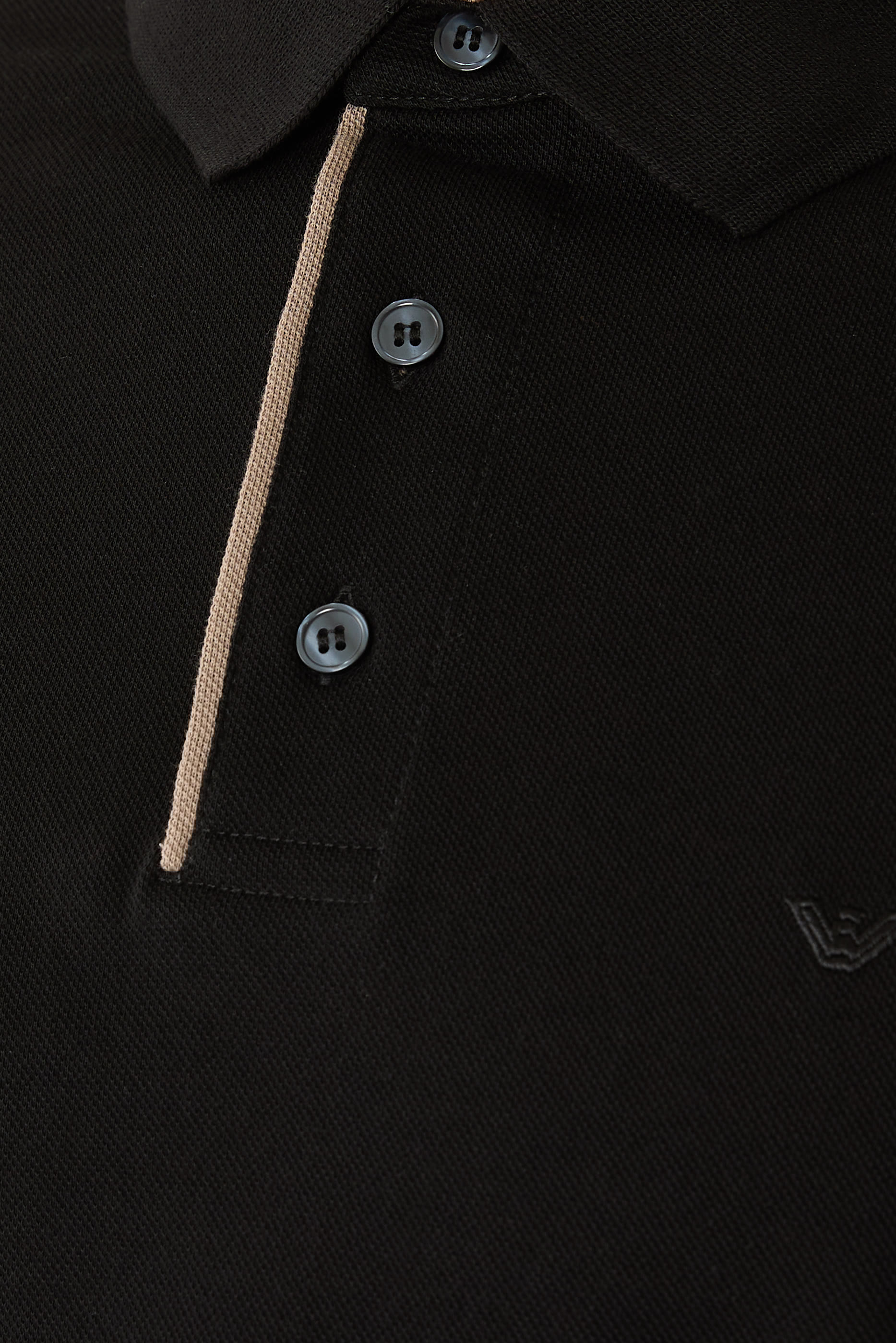 Micro Eagle Stretch Piqué Polo Shirt