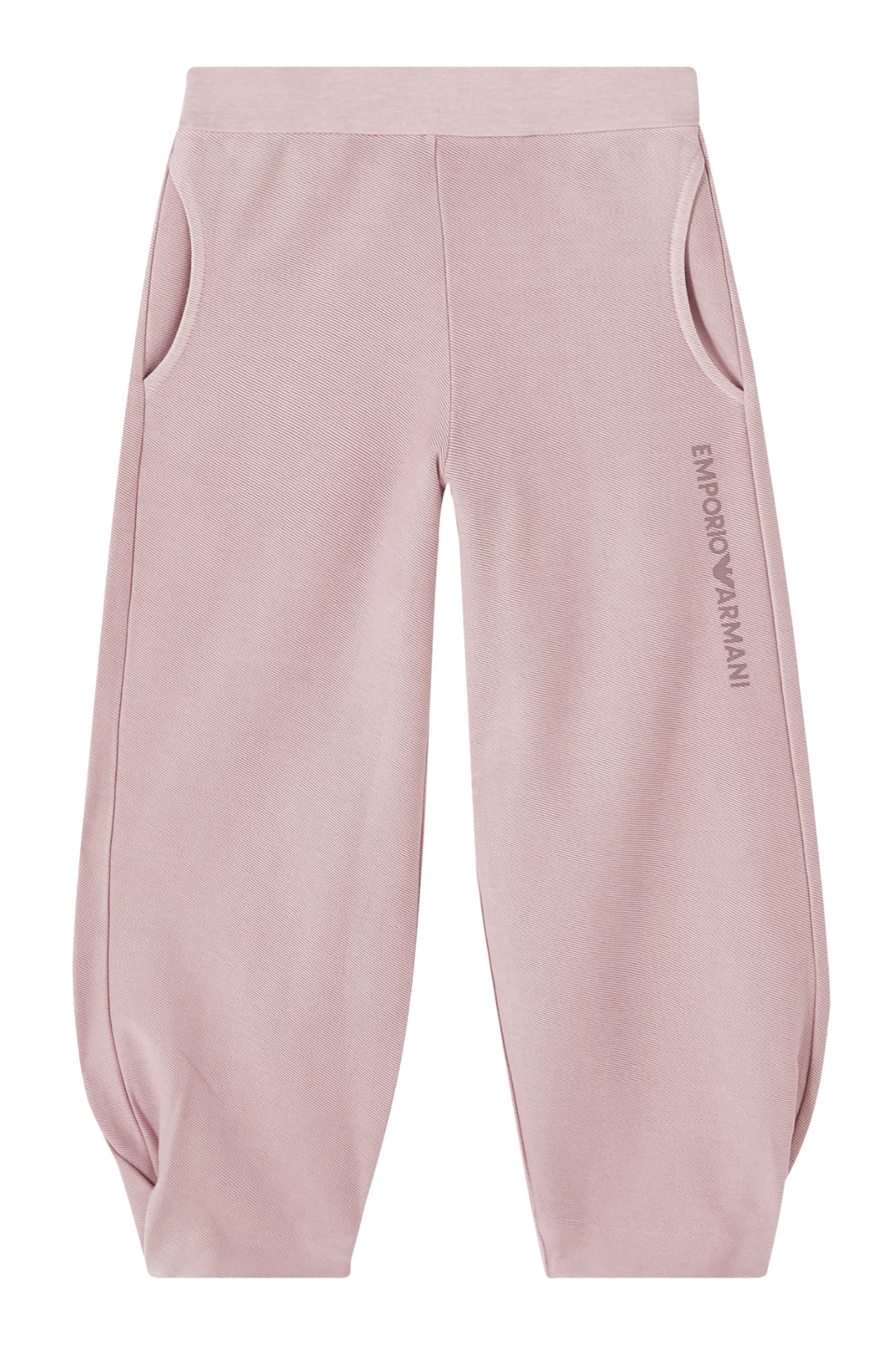 Kids EA Text Logo Side Detail Trousers