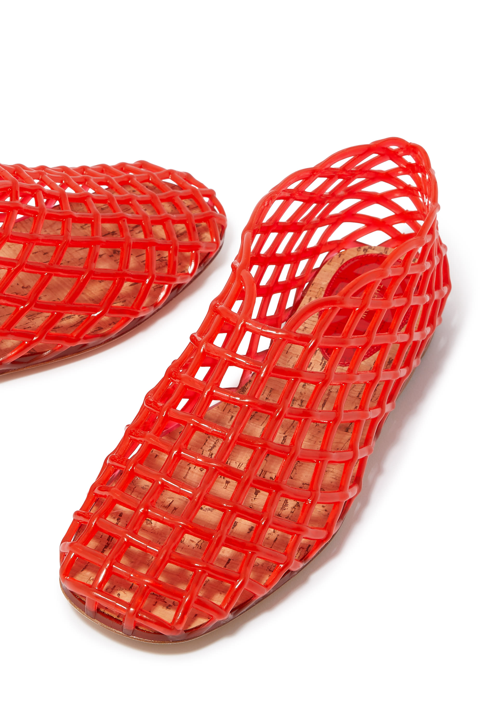 Mara Caged Vinyl Flats