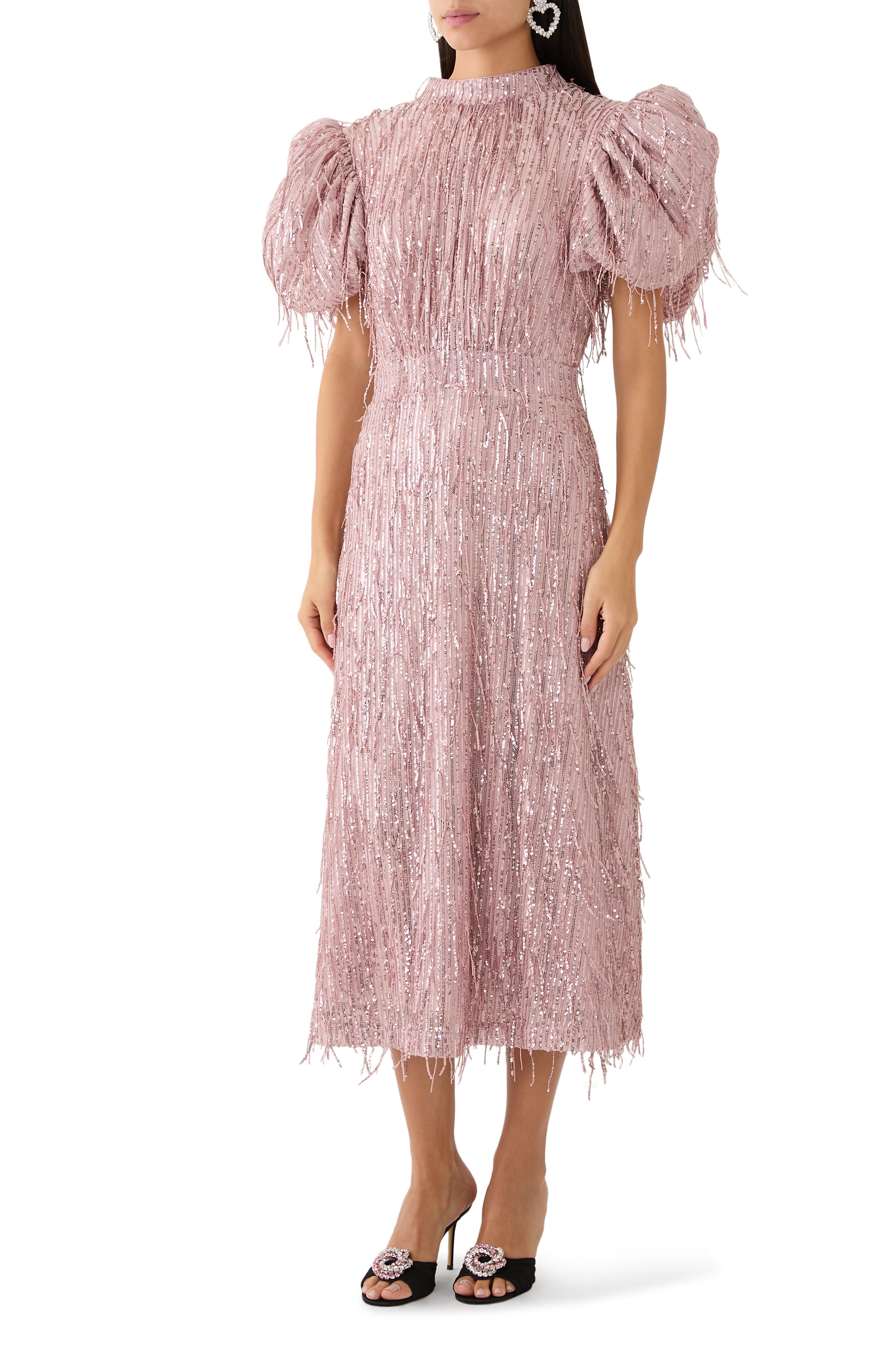 Sequinned Maxi Dress