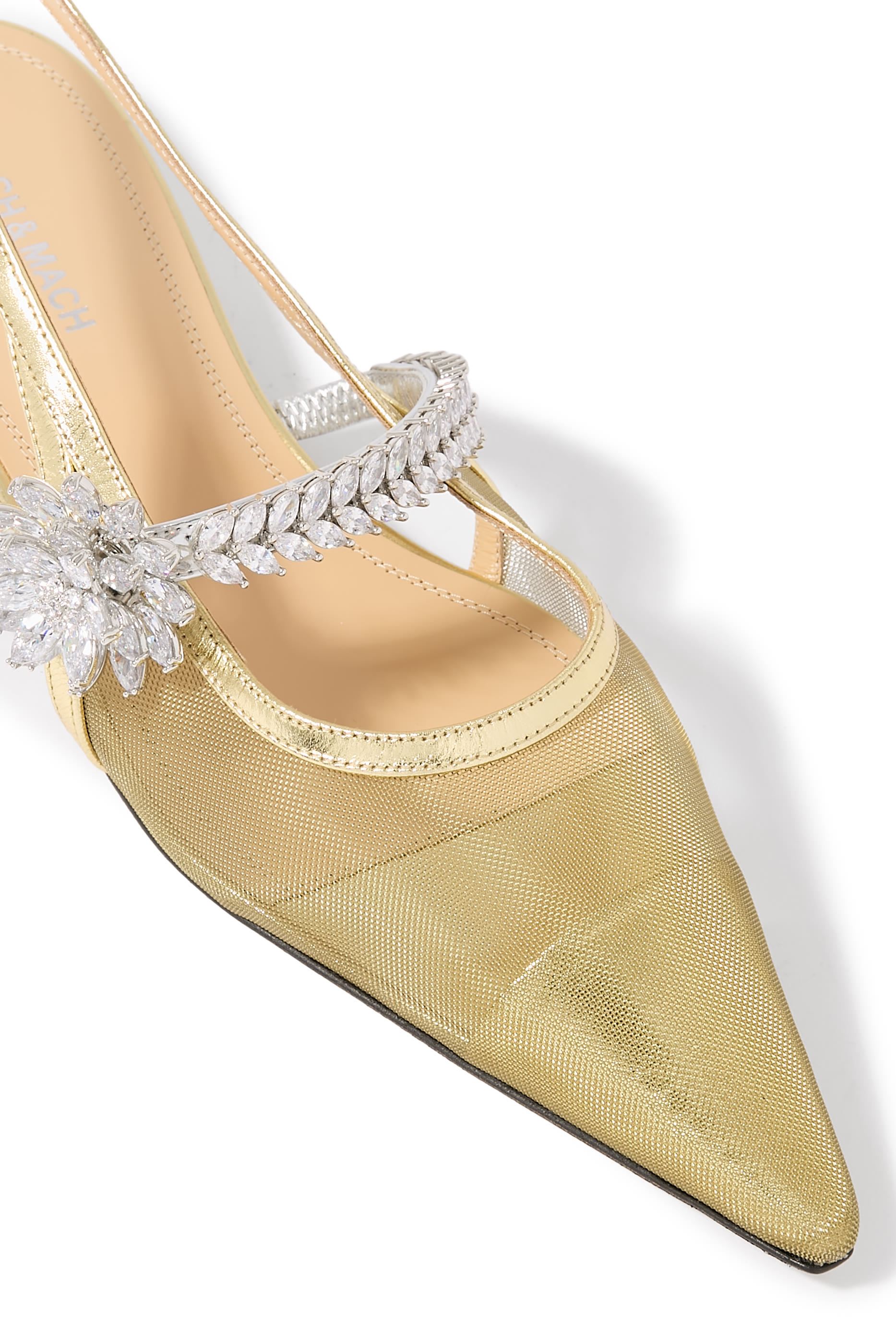 Lotus Flower Mesh Flats 