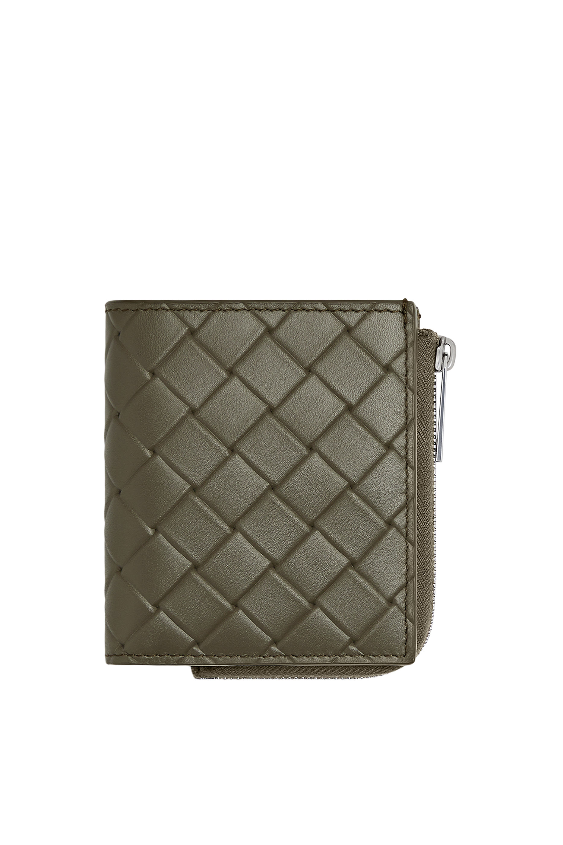 Intrecciato Stamp Bi-Fold Wallet