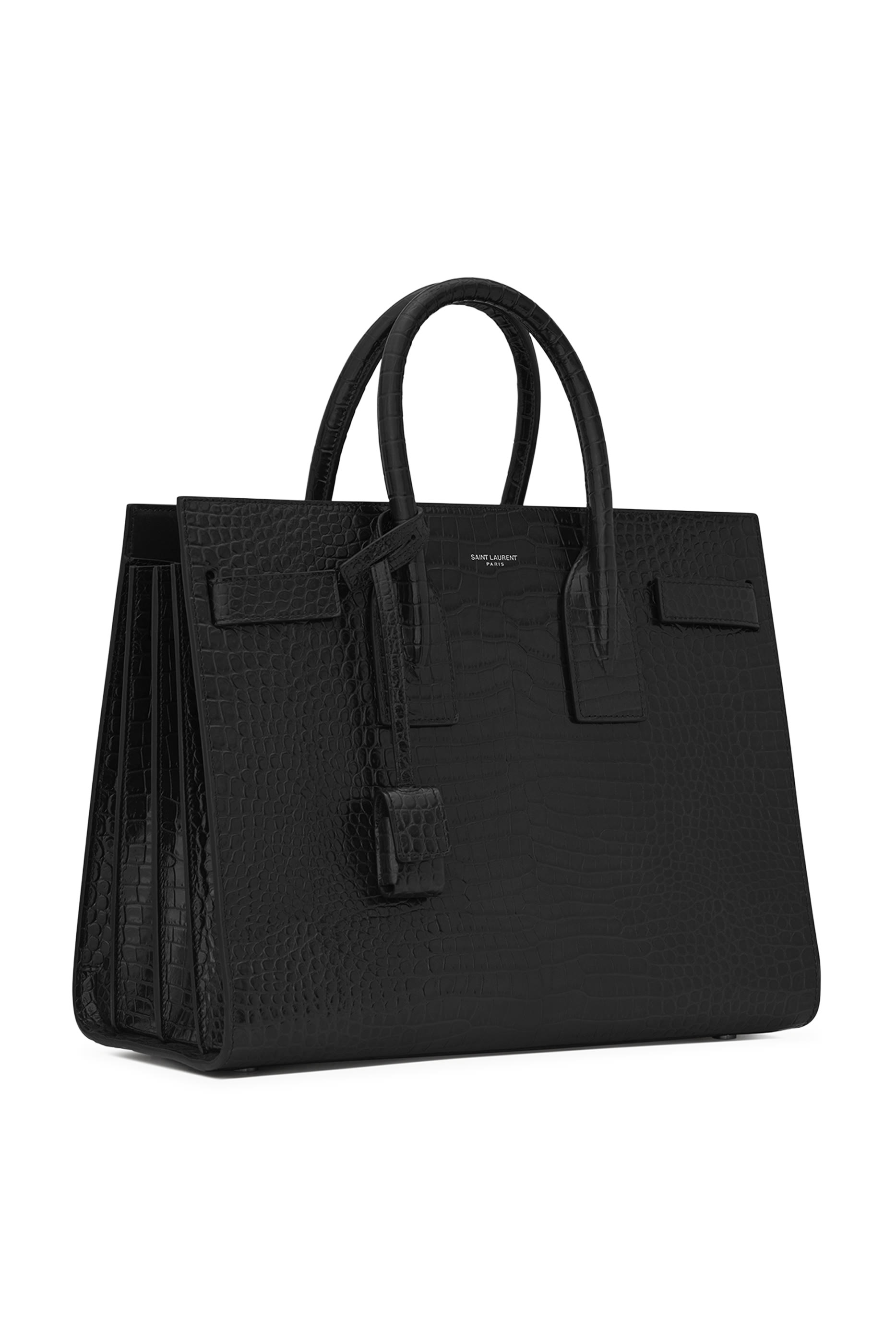 Sac de Jour Small Bag in Crocodile Embossed Leather