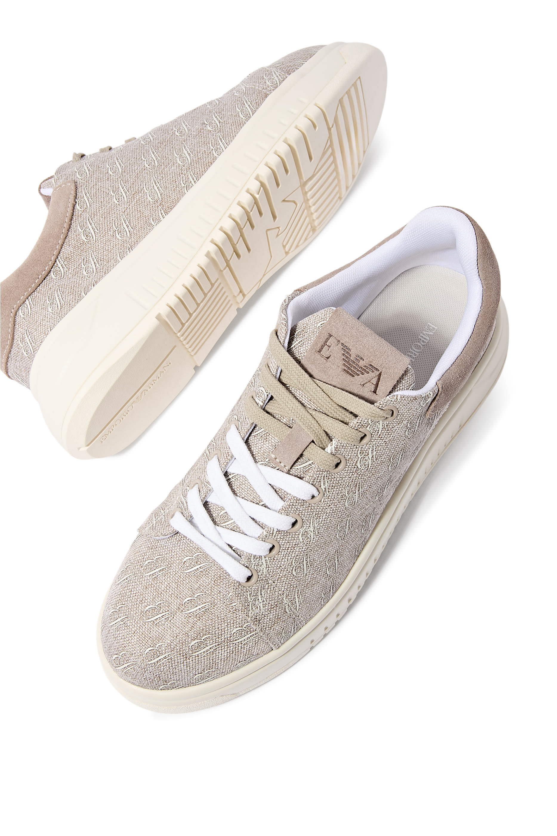 Micro EA Canvas Logo Sneakers