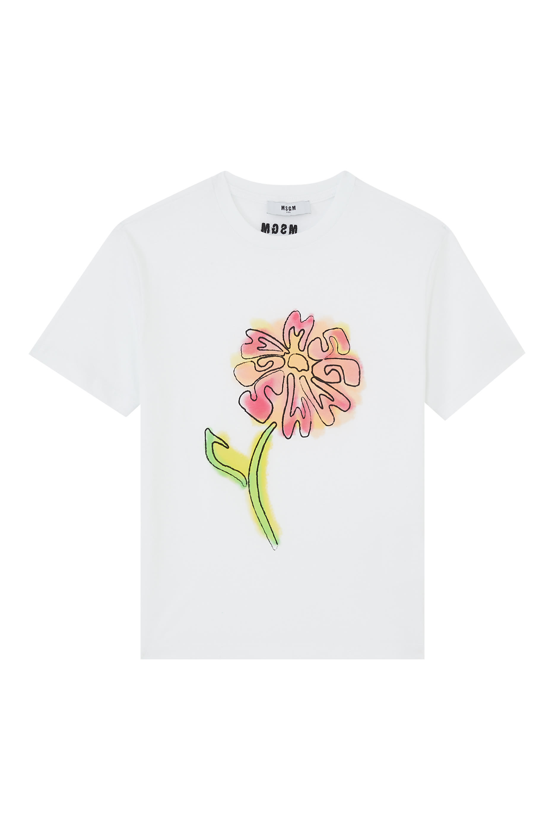 Kids Flower Print T-Shirt