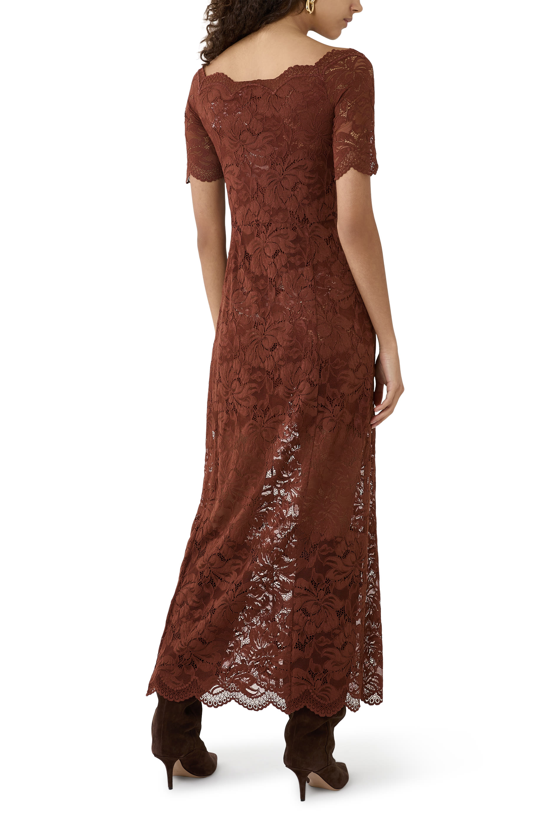 Long Lace Dress 